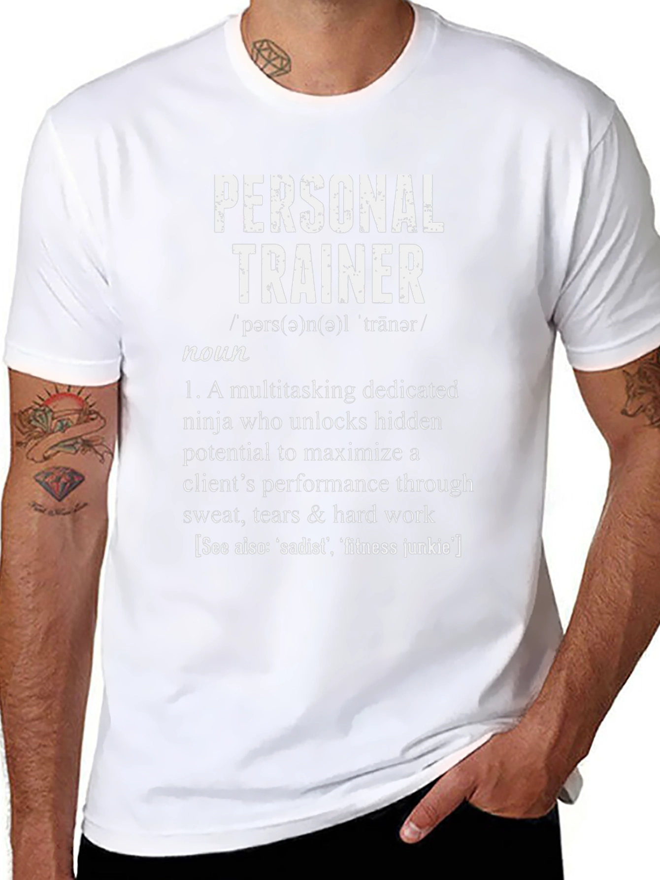 Personal Trainer Definition Graphic Tee