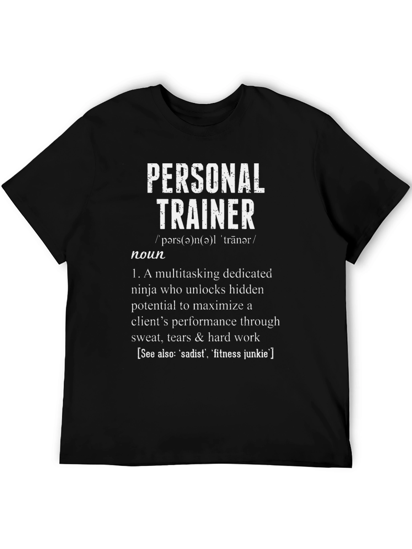 Personal Trainer Definition Graphic Tee