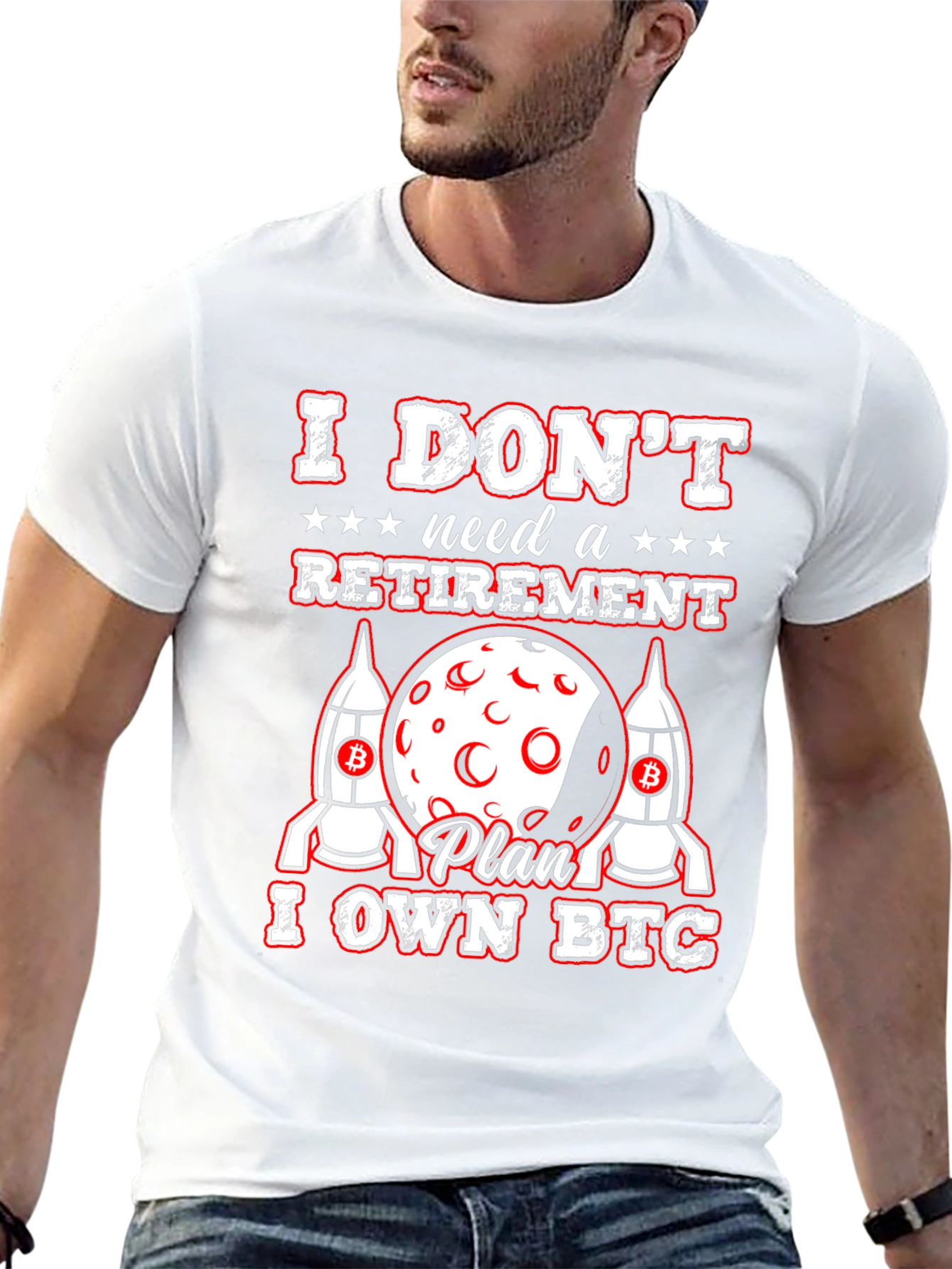 I OWN BTC Bitcoin Cryptocurrency Black T-Shirt
