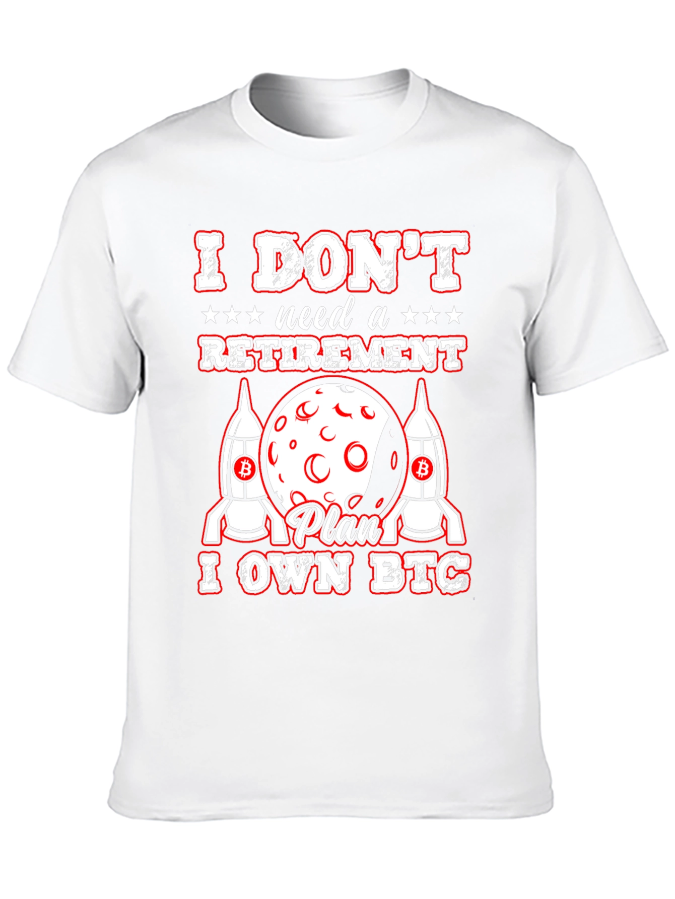 I OWN BTC Bitcoin Cryptocurrency Black T-Shirt