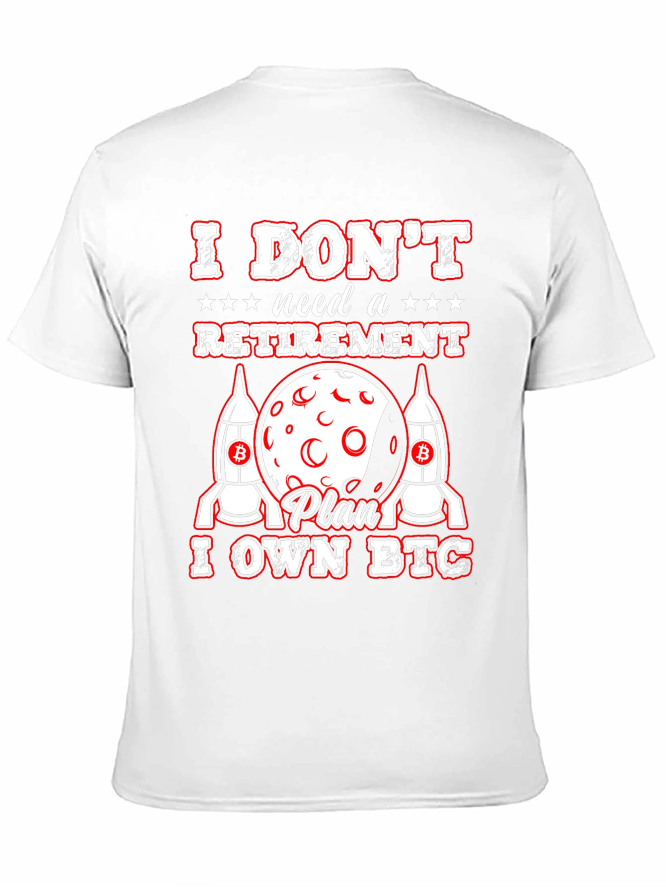 I OWN BTC Bitcoin Cryptocurrency Black T-Shirt