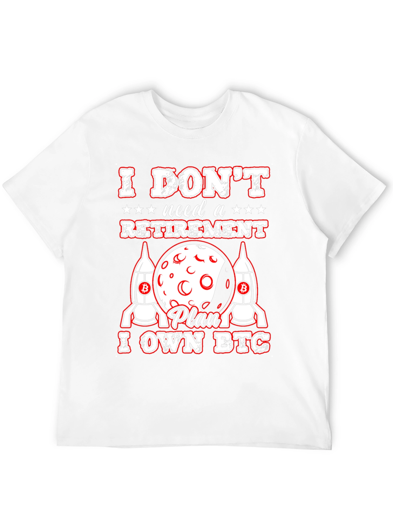 I OWN BTC Bitcoin Cryptocurrency Black T-Shirt