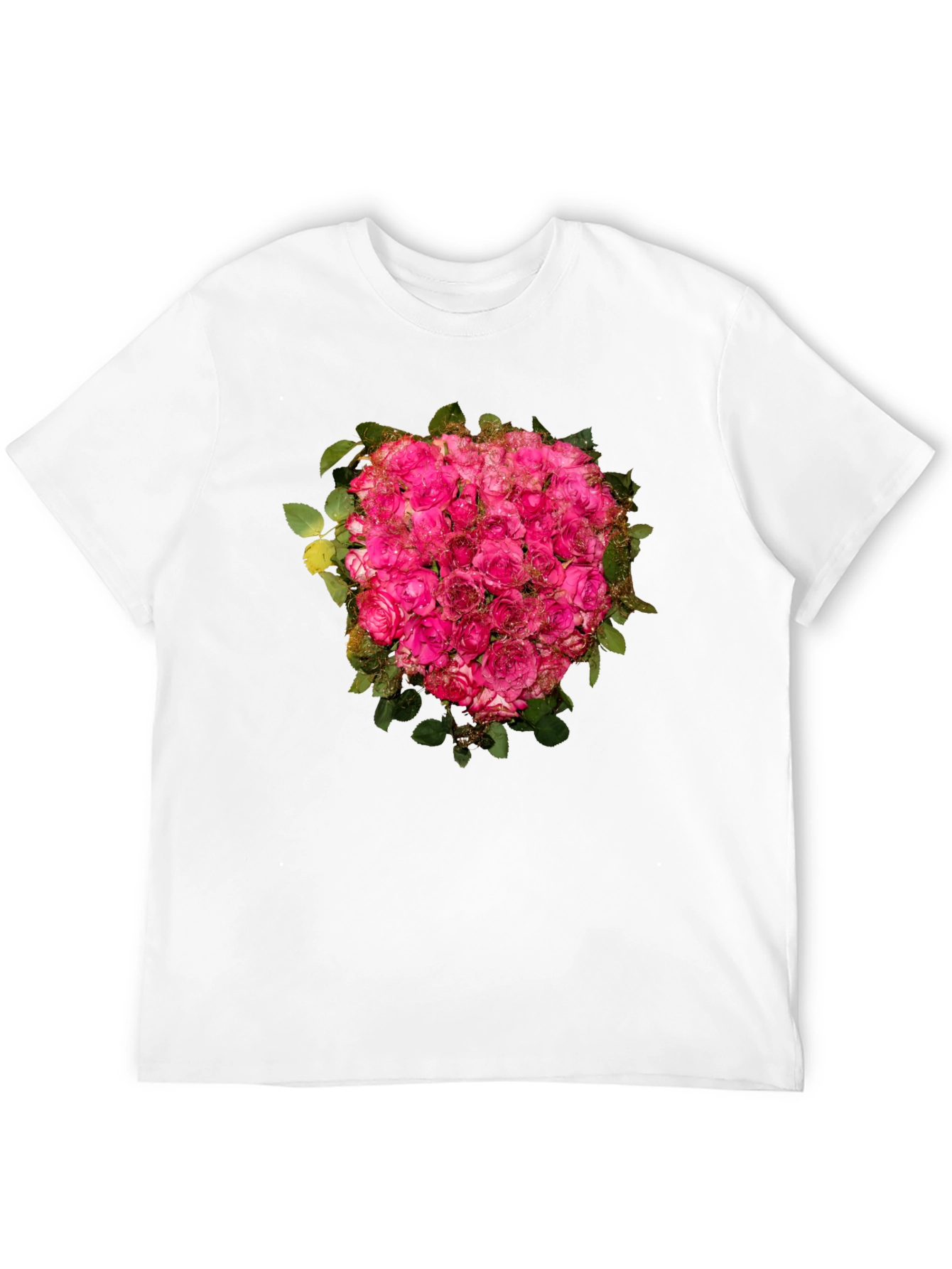 Floral Bouquet Graphic Print T-Shirt