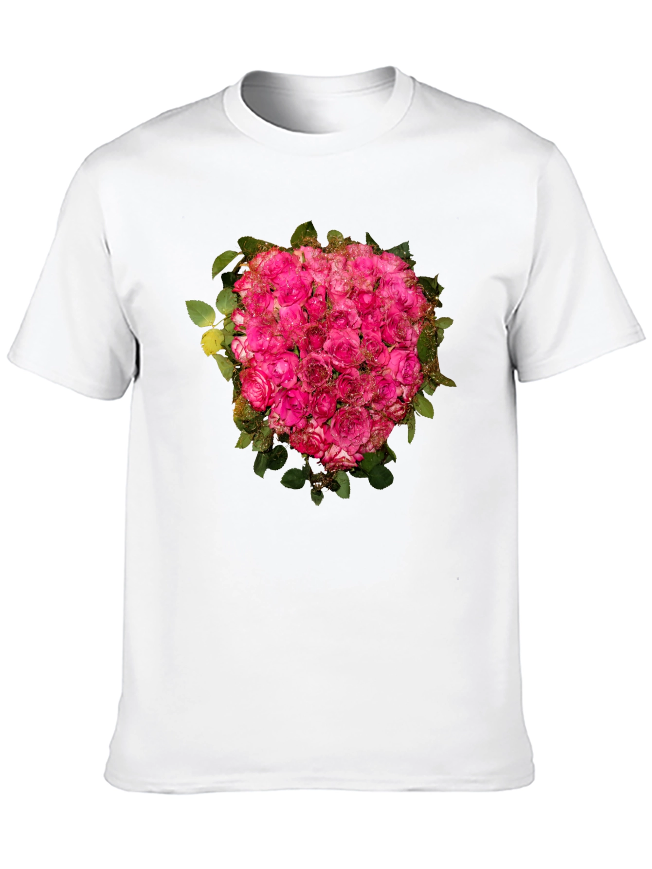 Floral Bouquet Graphic Print T-Shirt