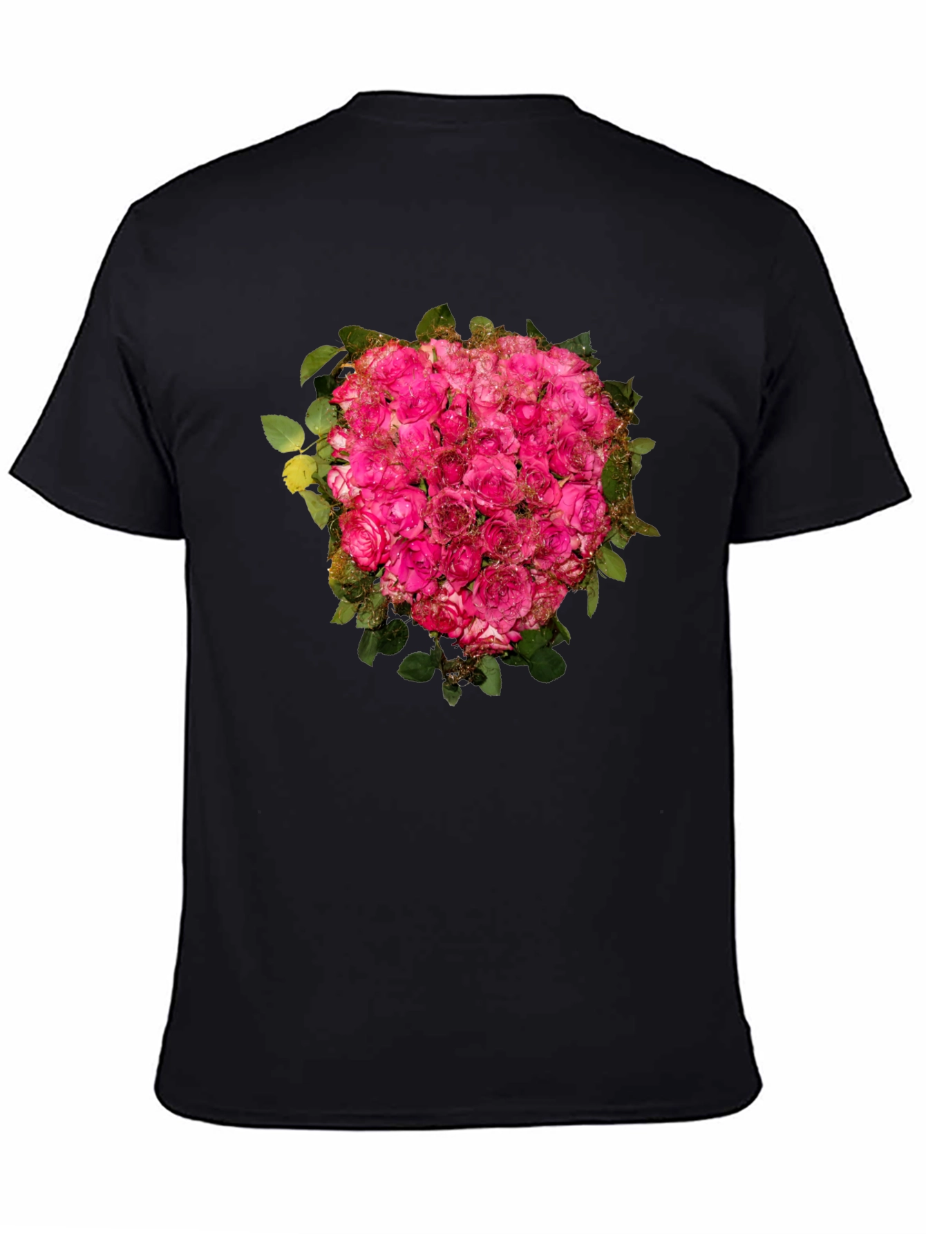 Floral Bouquet Graphic Print T-Shirt