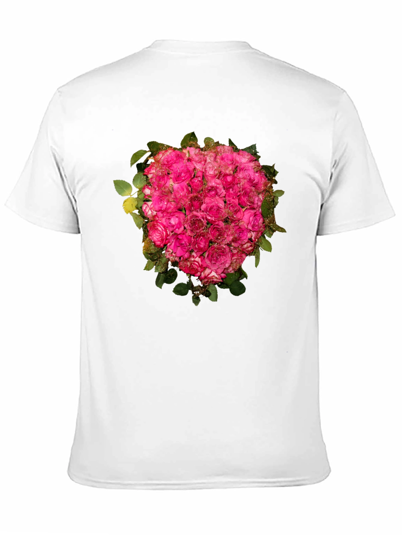 Floral Bouquet Graphic Print T-Shirt