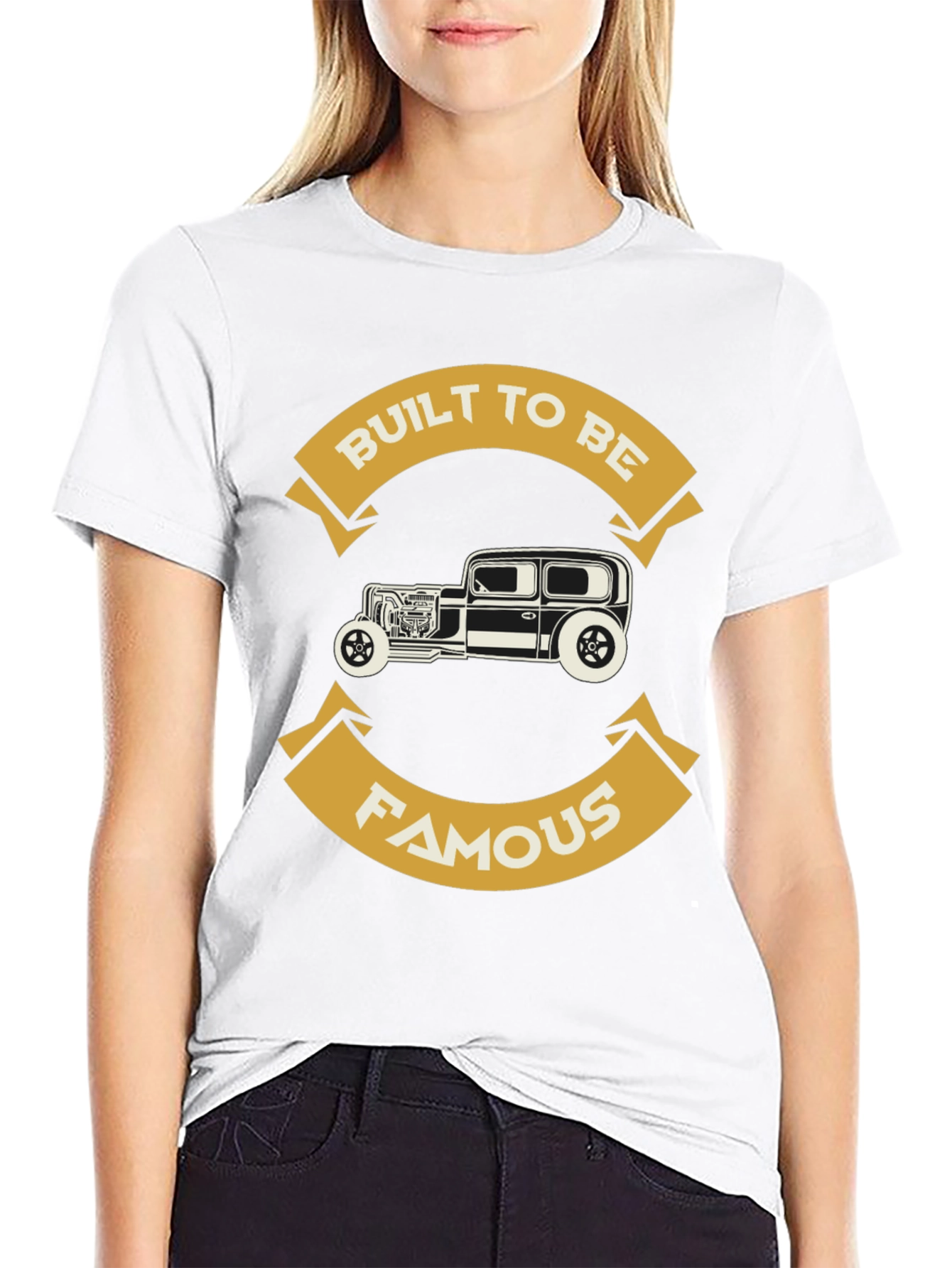 Built to Be Famous Hot Rod Graphic Tee