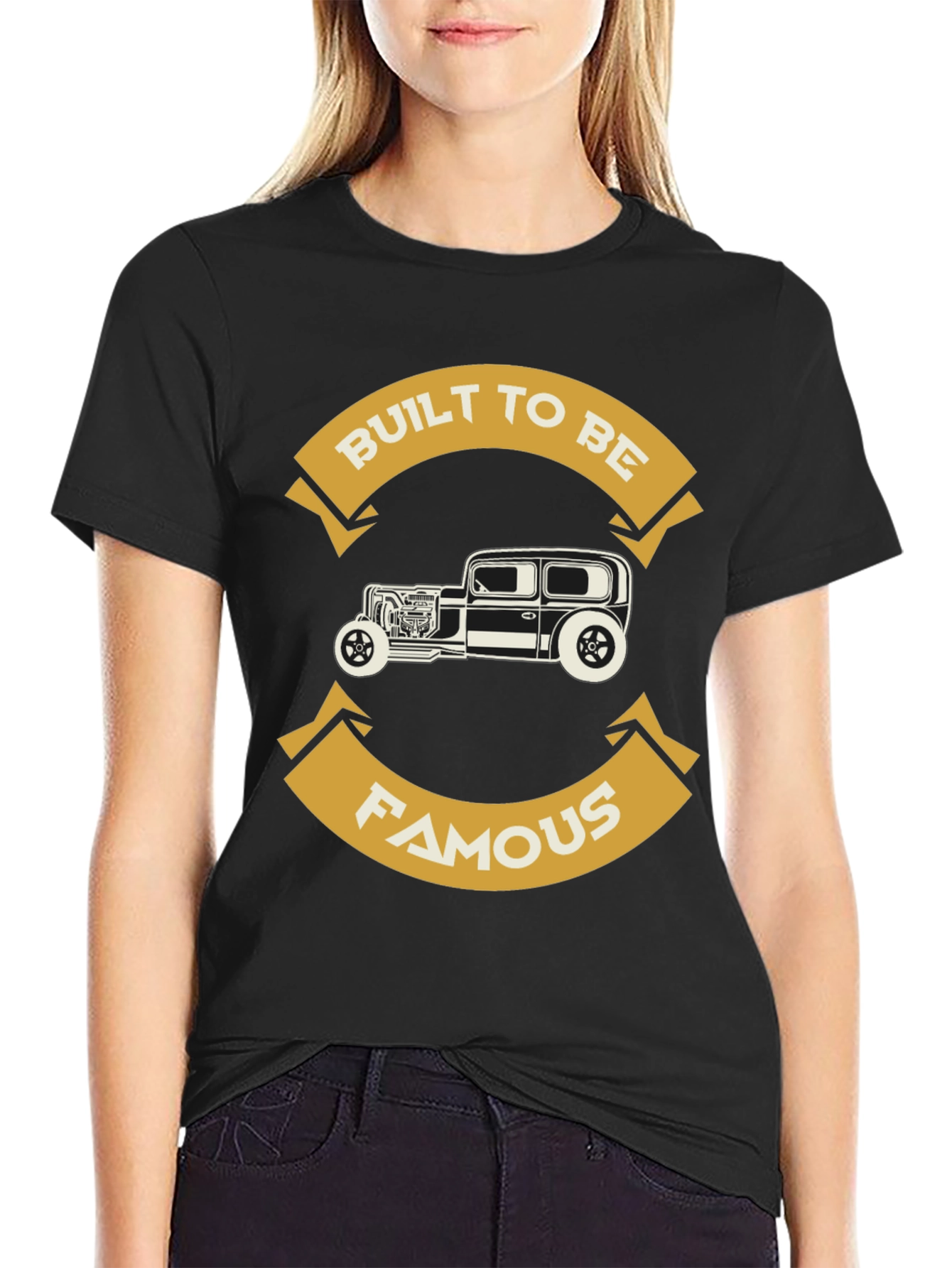 Built to Be Famous Hot Rod Graphic Tee