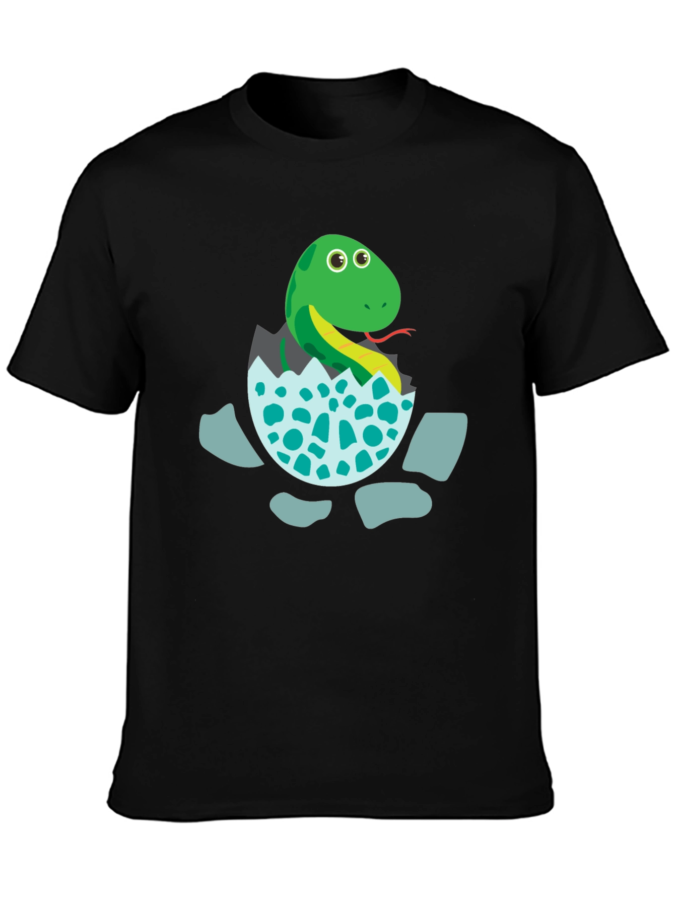 Cute Hatching Snake Graphic Tee