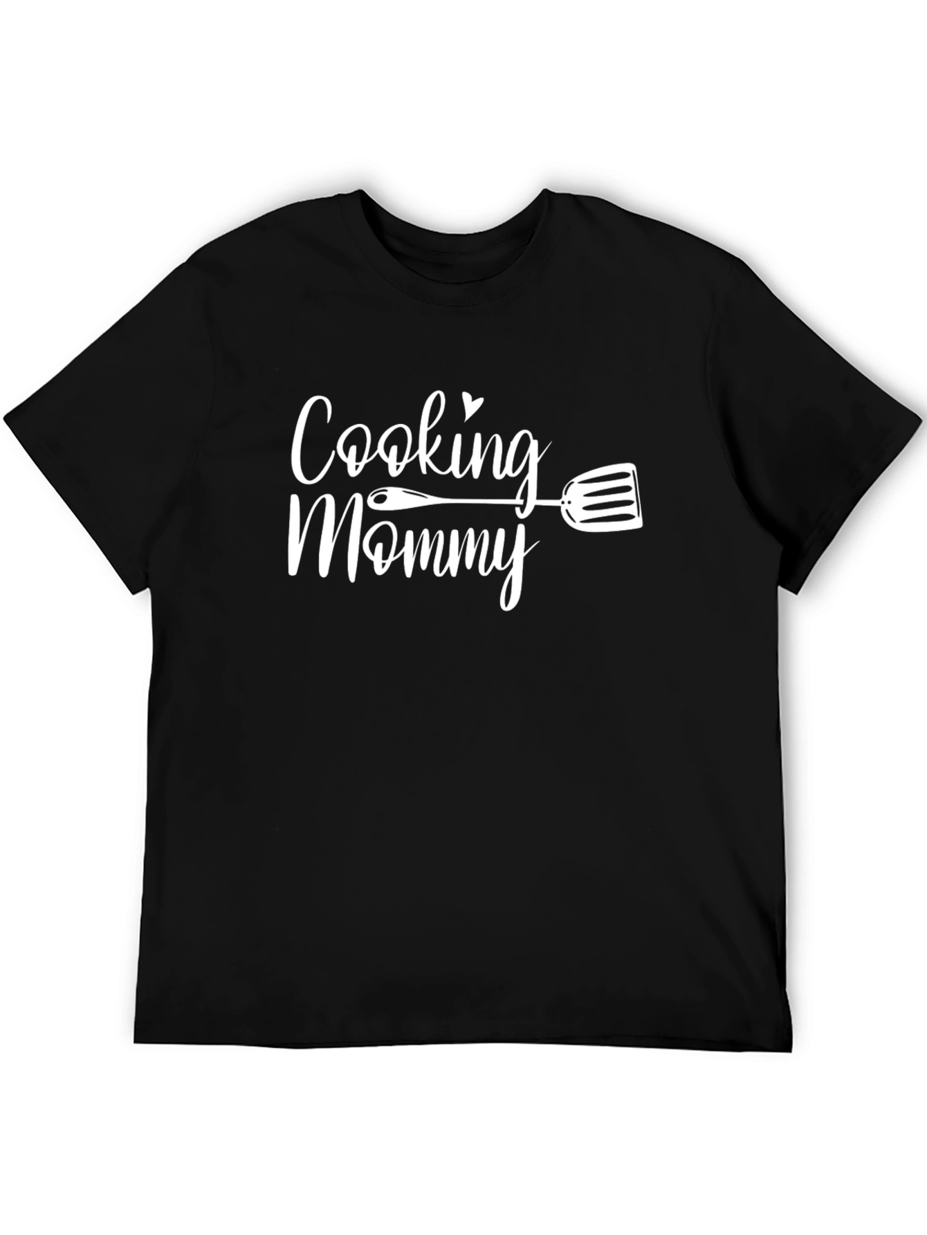 Cooking Mommy Graphic Tee - Black