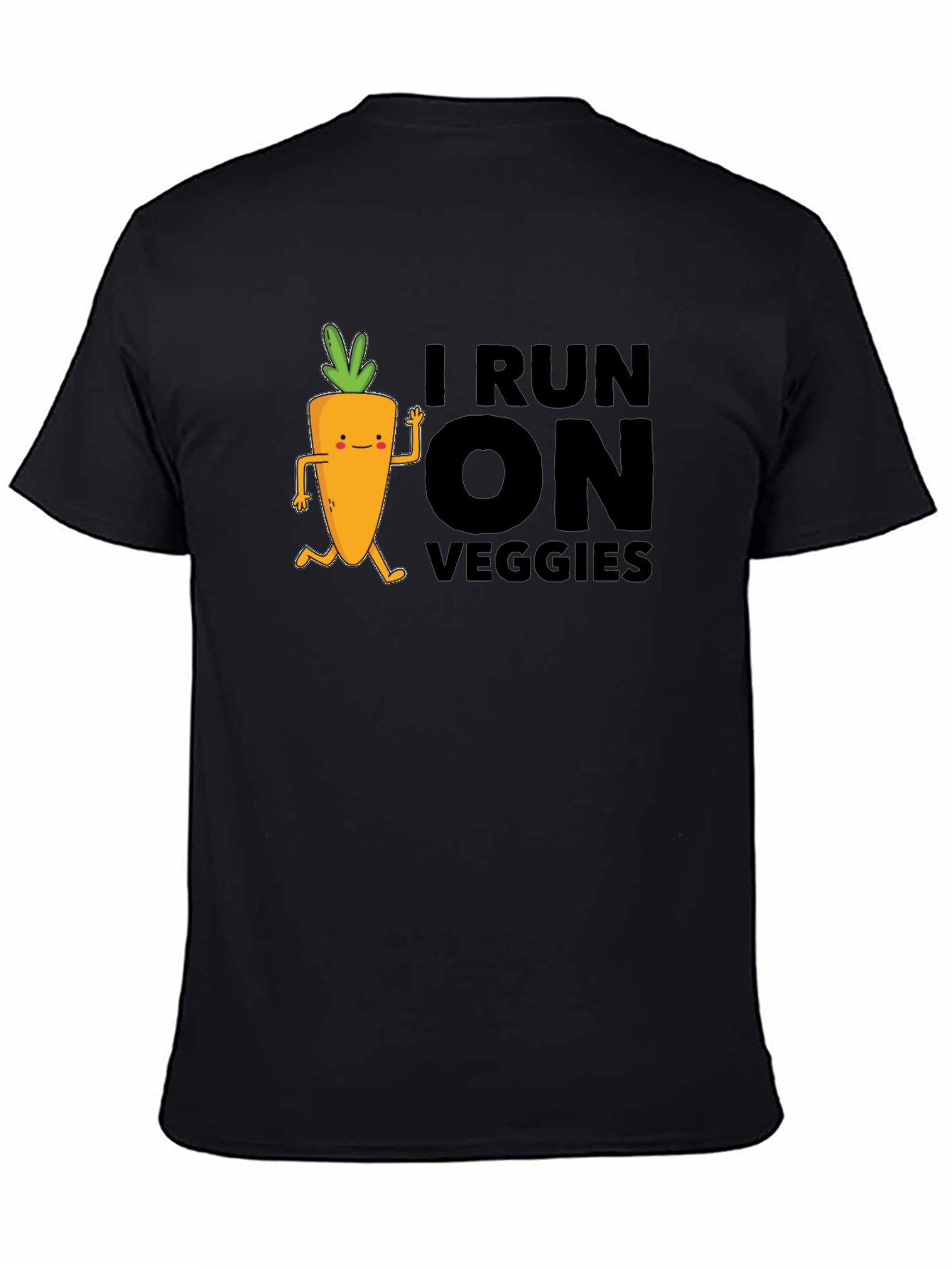 I Run on Veggies Graphic T-Shirt