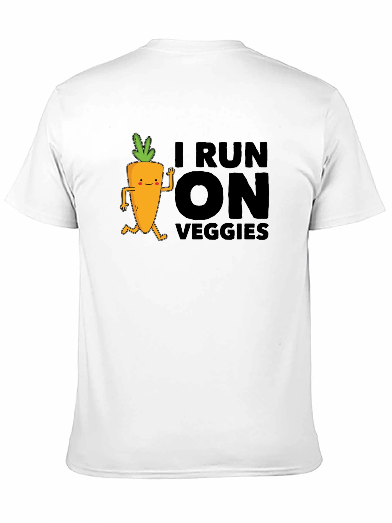 I Run on Veggies Graphic T-Shirt