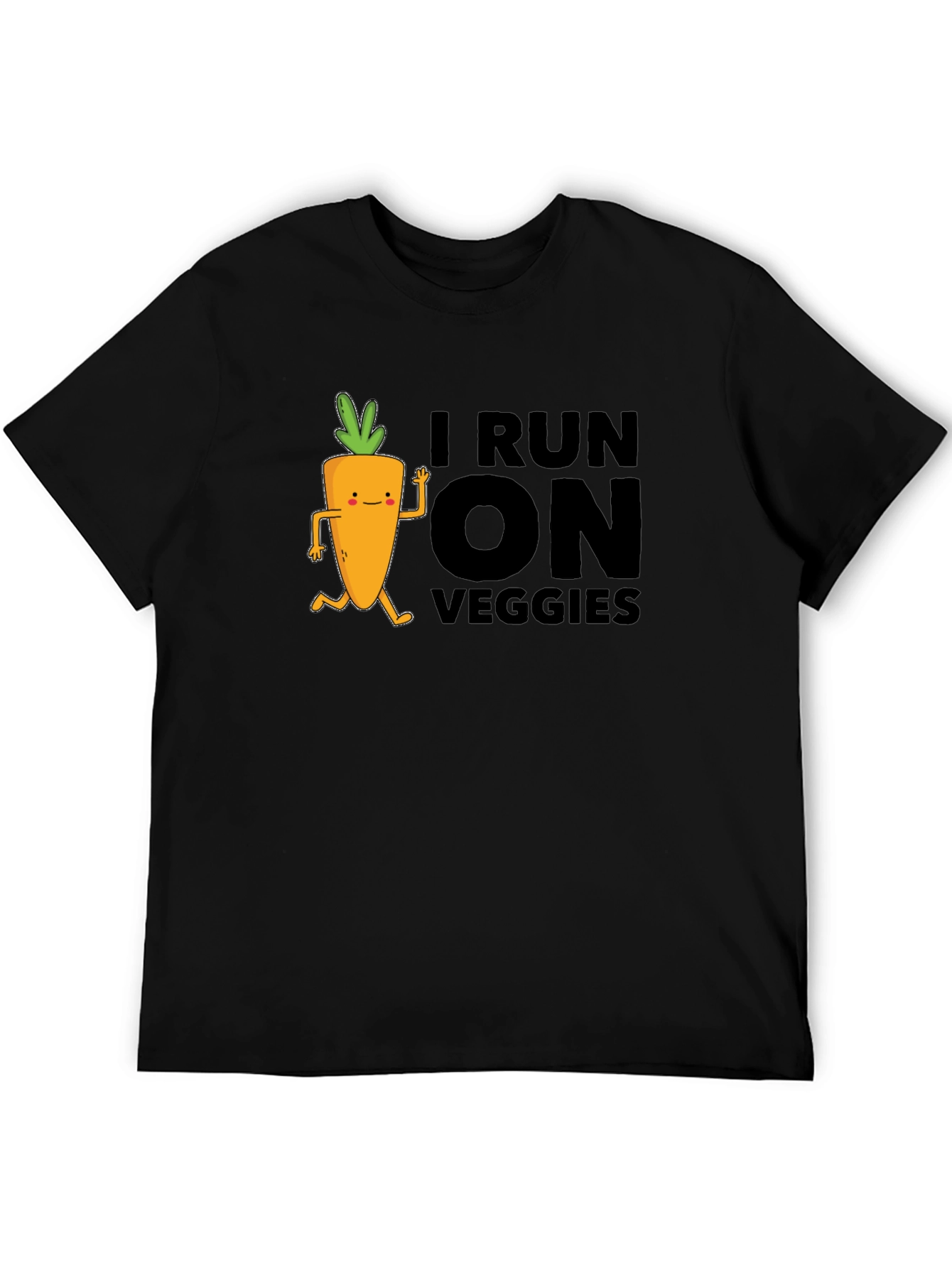 I Run on Veggies Graphic T-Shirt