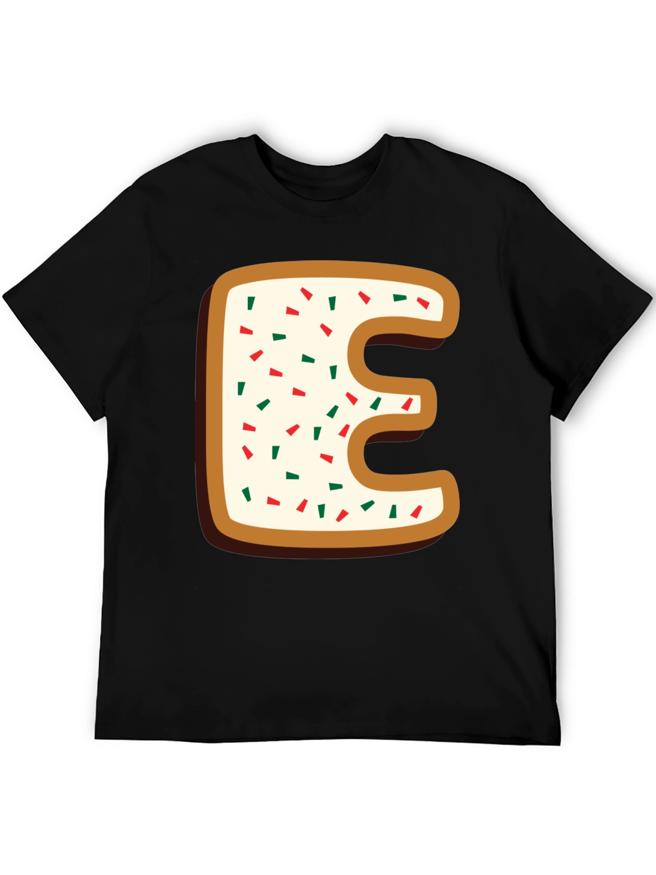 Letter E Cookie T-Shirt: Sweet & Stylish!