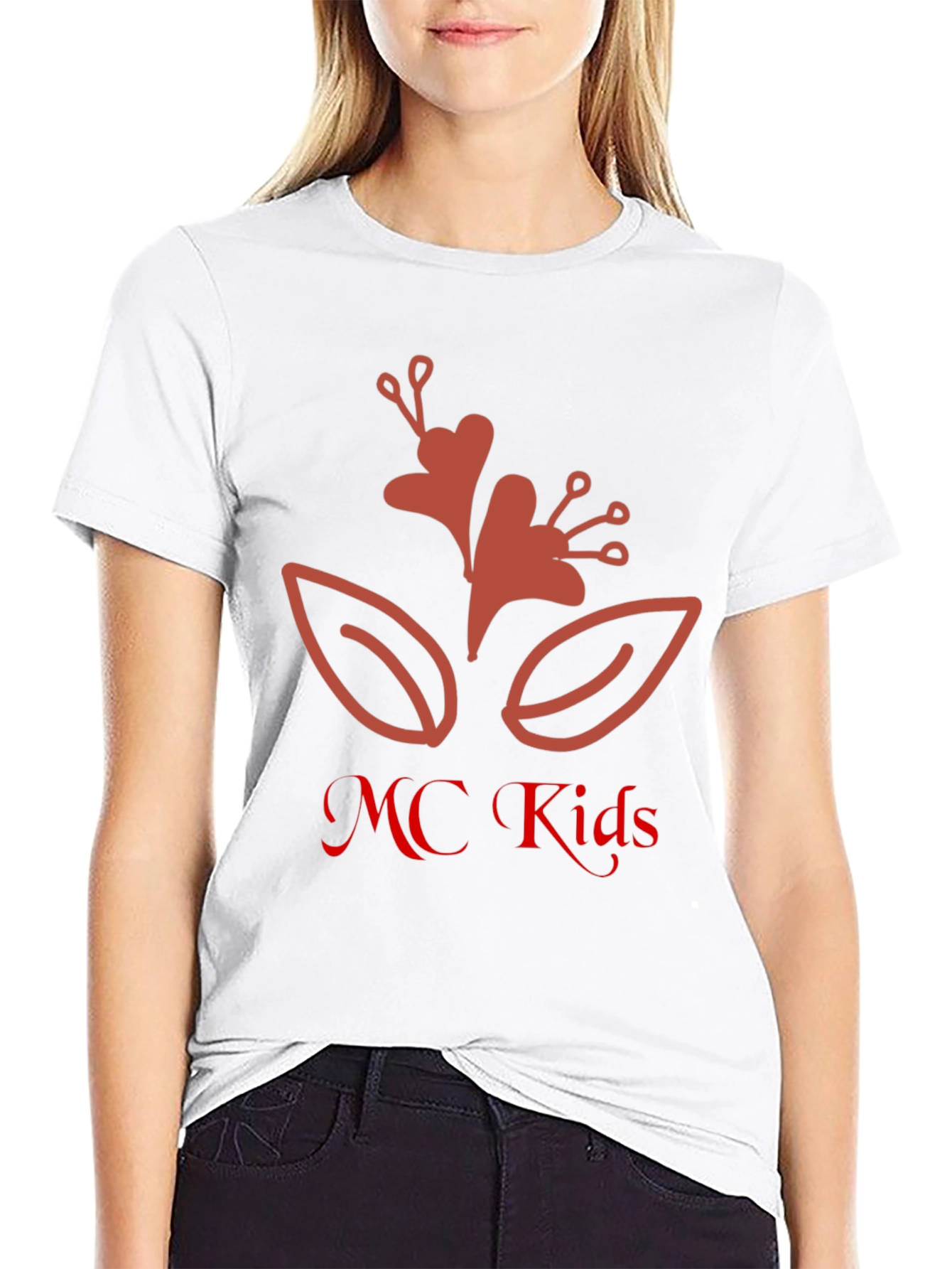 MC Kids Flower Graphic T-Shirt