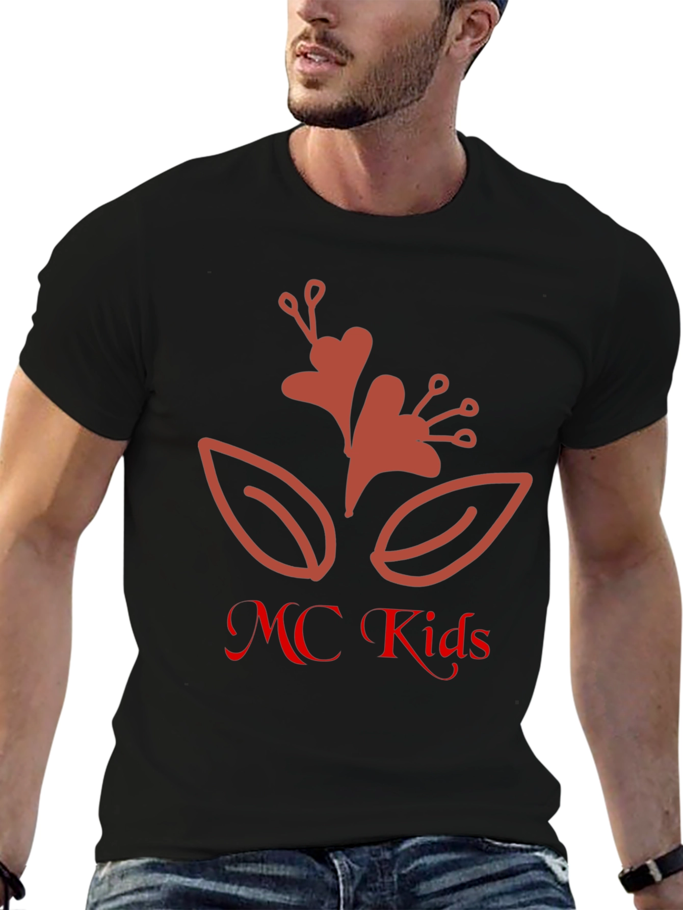MC Kids Flower Graphic T-Shirt