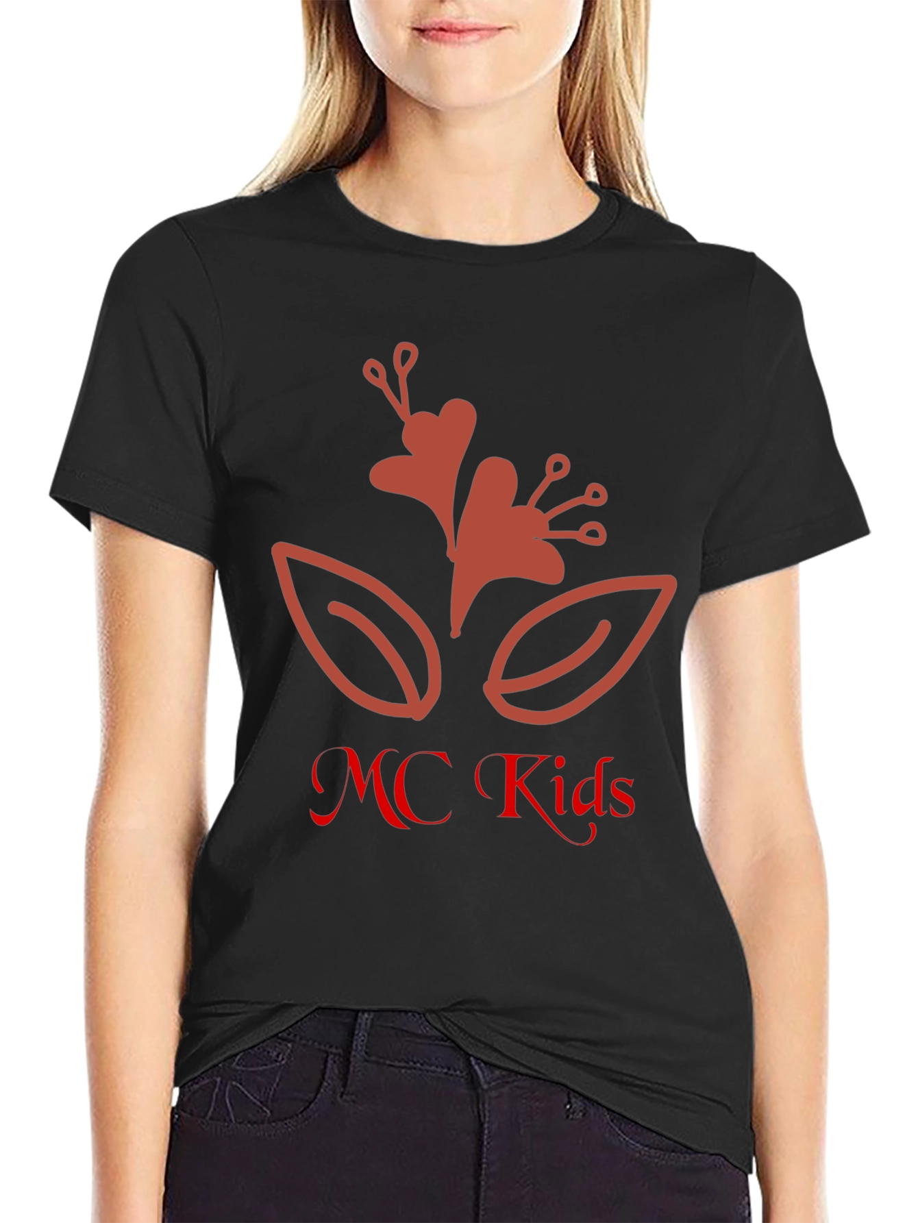 MC Kids Flower Graphic T-Shirt