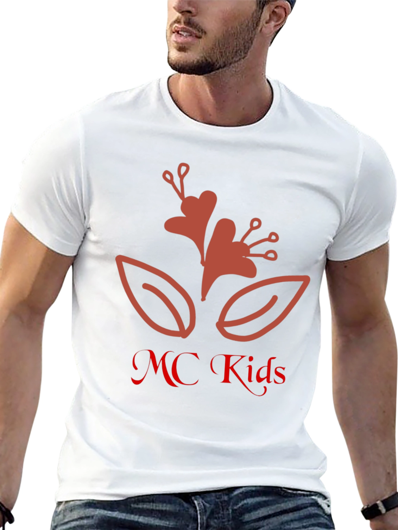 MC Kids Flower Graphic T-Shirt