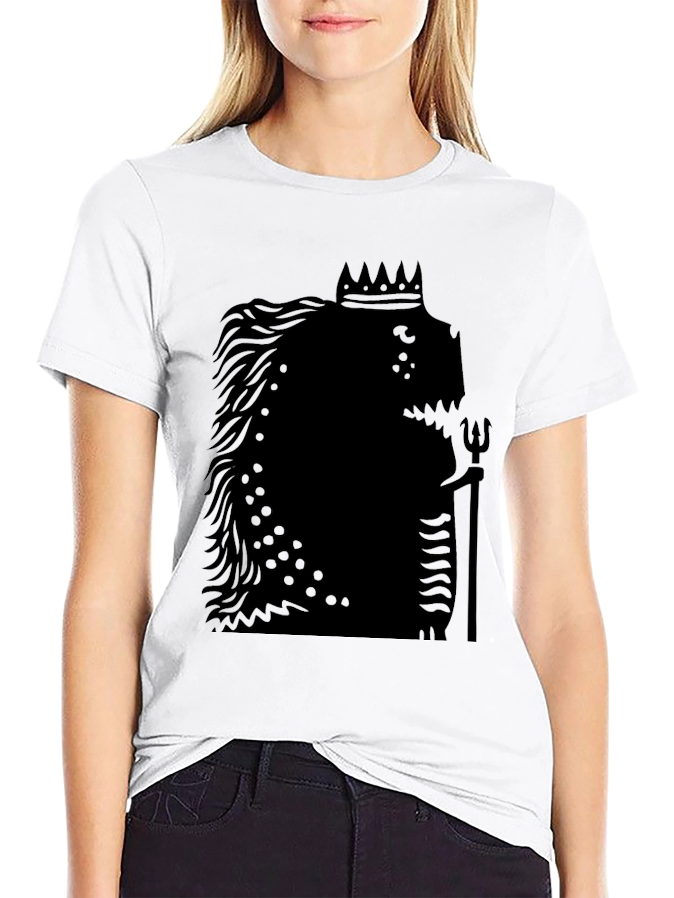 King of the Deep Black T-Shirt