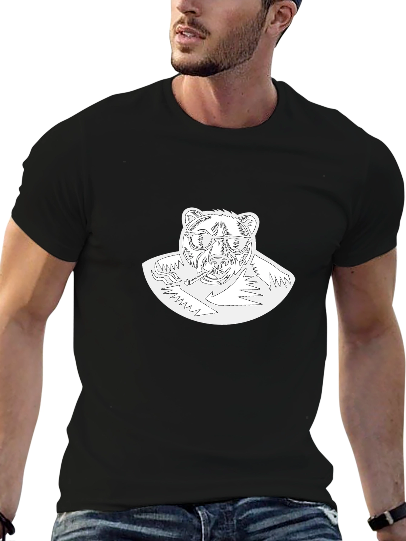 Cool Bear T-Shirt - Relaxed Fit Graphic Tee