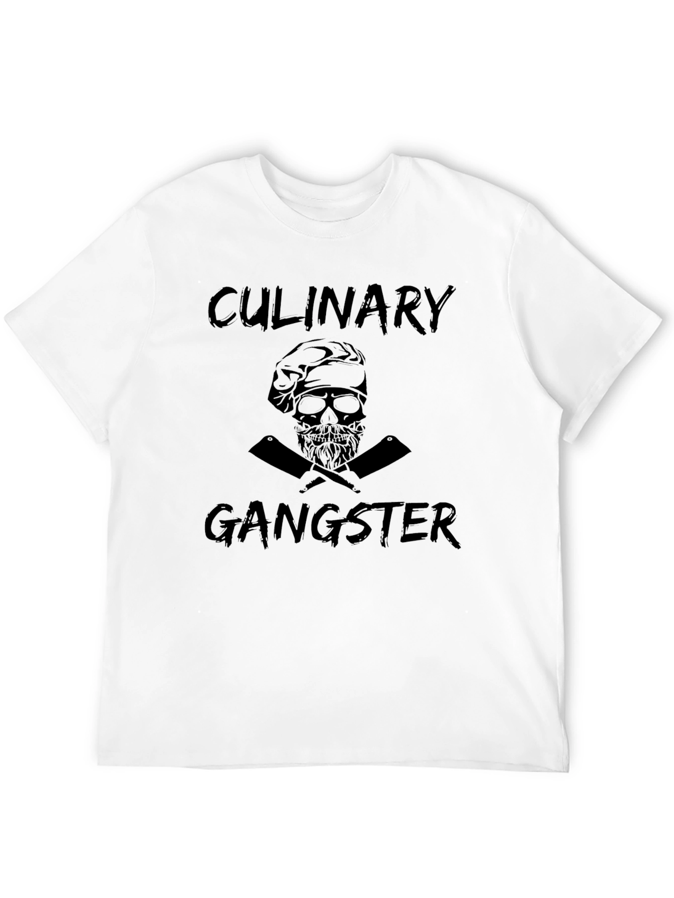 Culinary Gangster Black Graphic T-Shirt