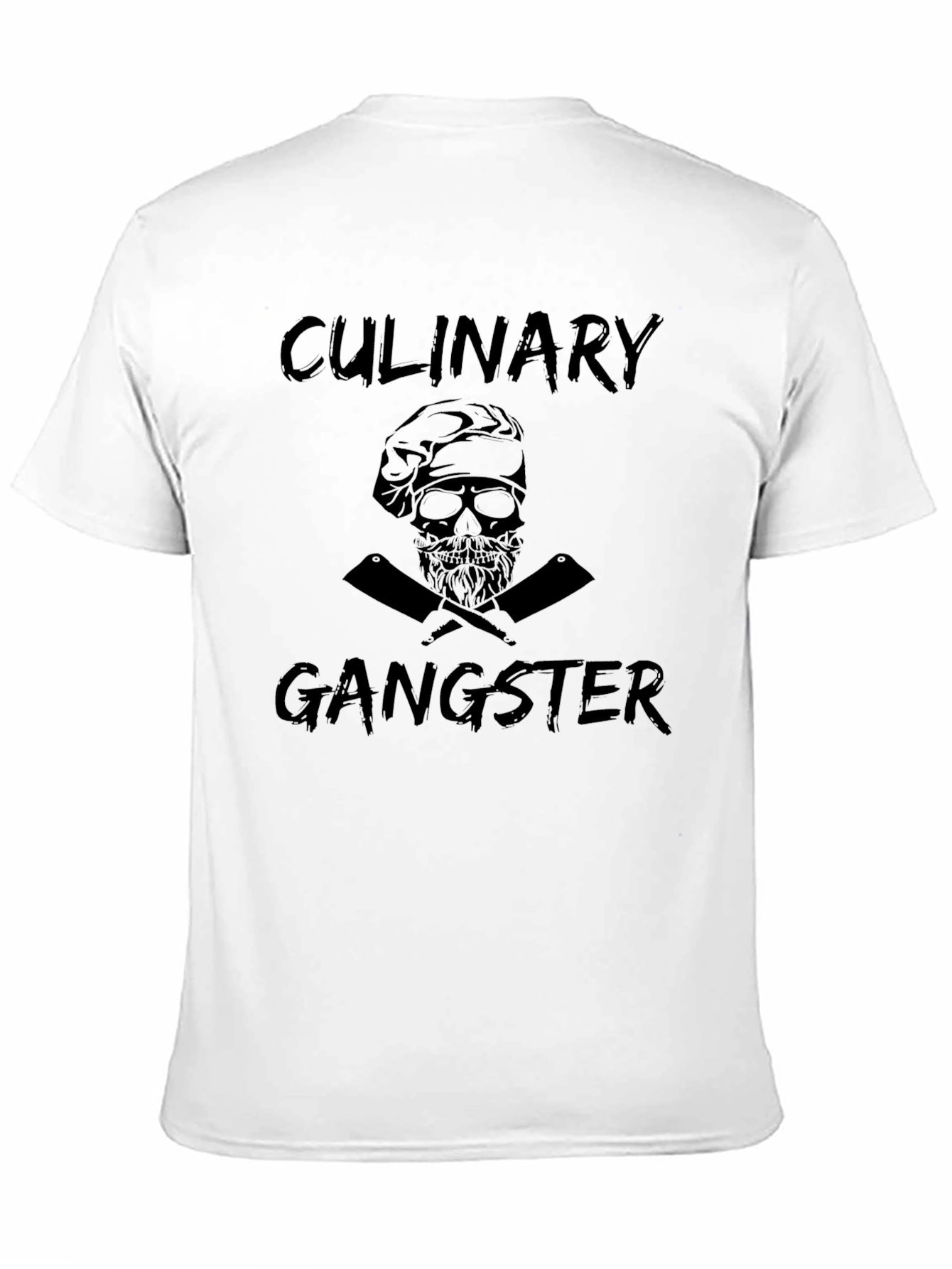Culinary Gangster Black Graphic T-Shirt