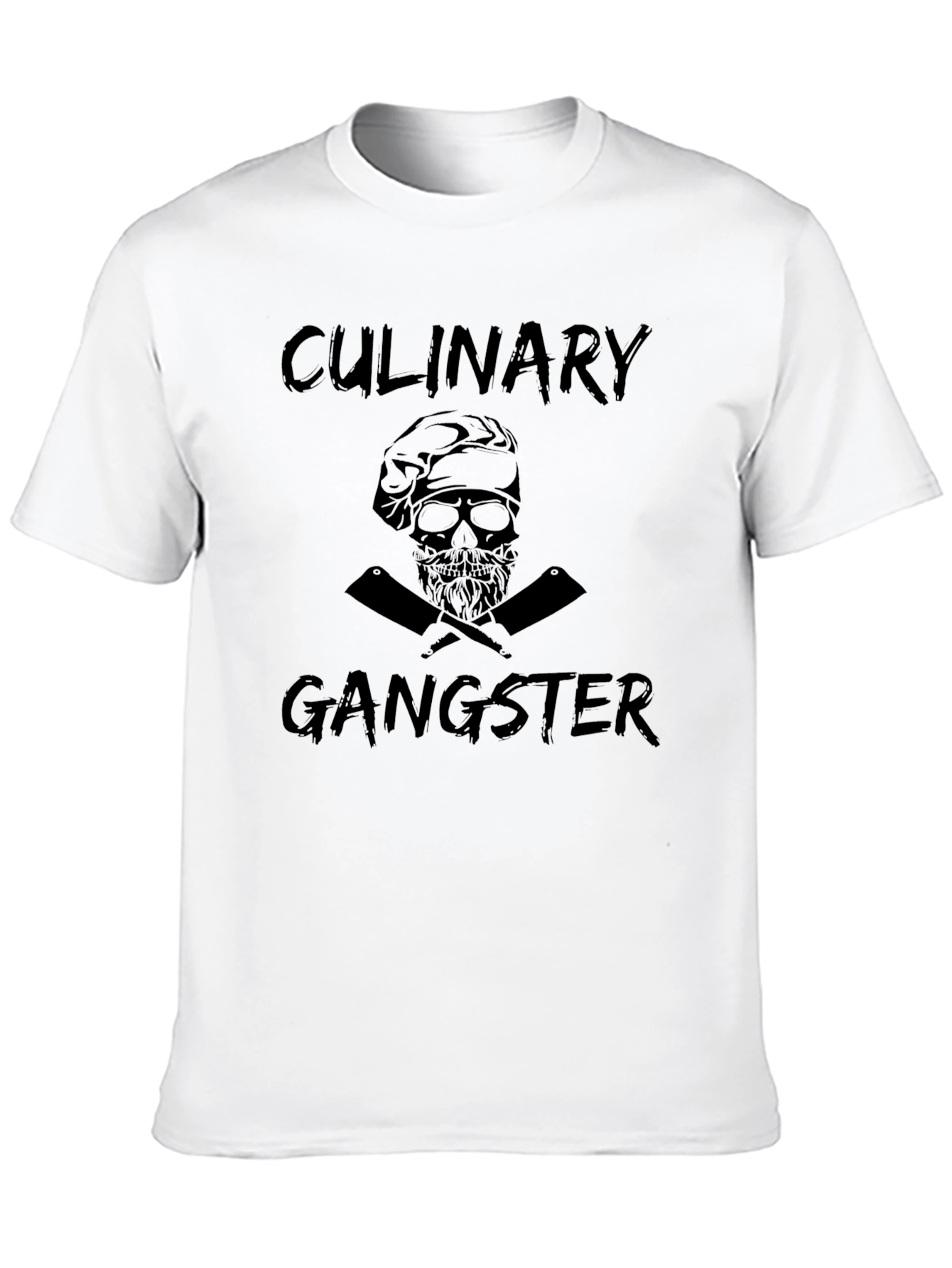 Culinary Gangster Black Graphic T-Shirt