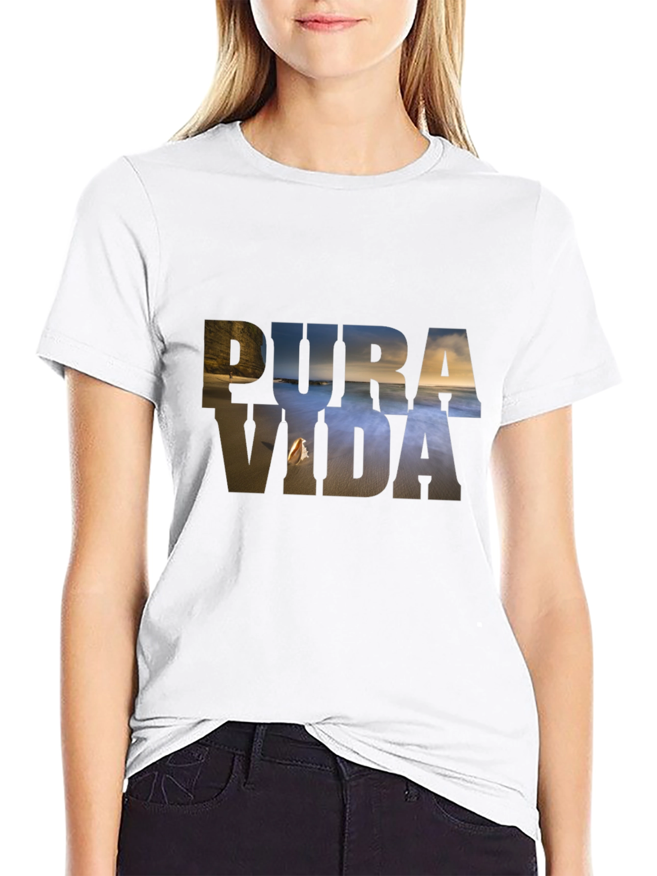Pura Vida Graphic T-Shirt - Beach Vibes