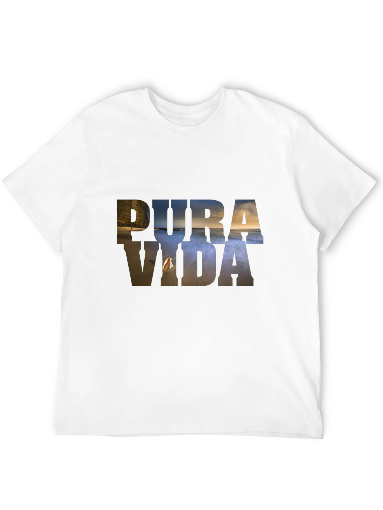 Pura Vida Graphic T-Shirt - Beach Vibes