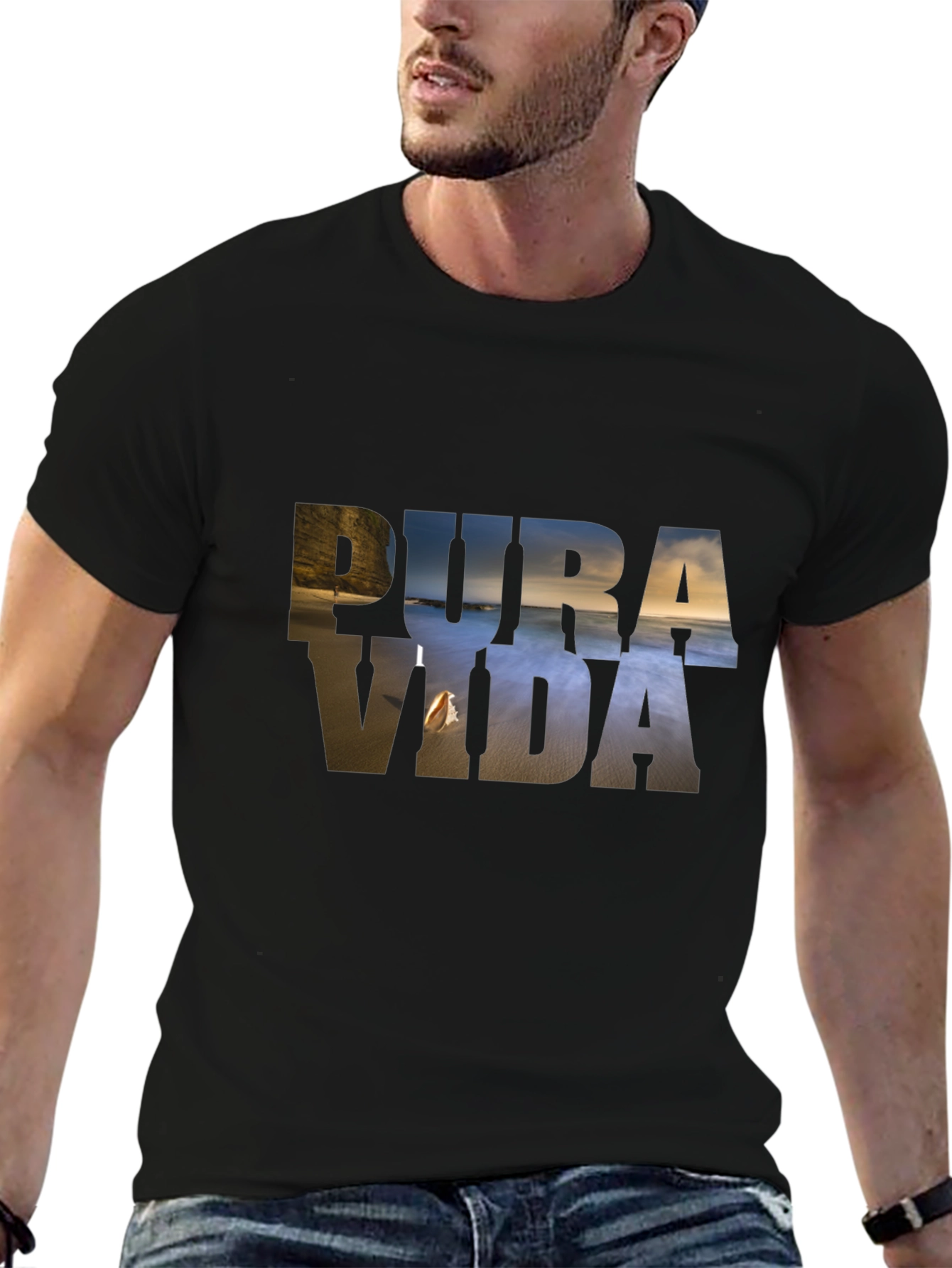 Pura Vida Graphic T-Shirt - Beach Vibes