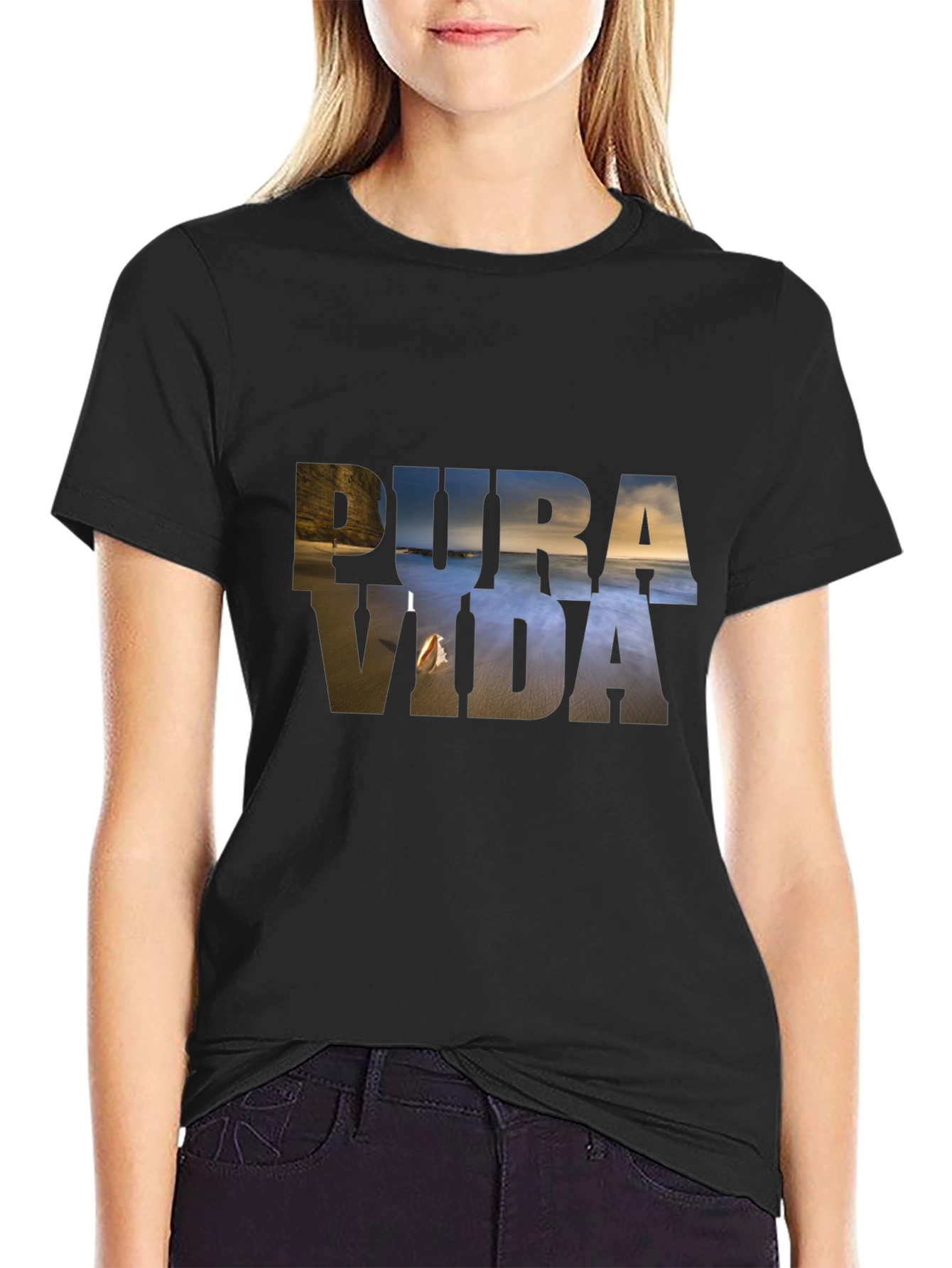 Pura Vida Graphic T-Shirt - Beach Vibes