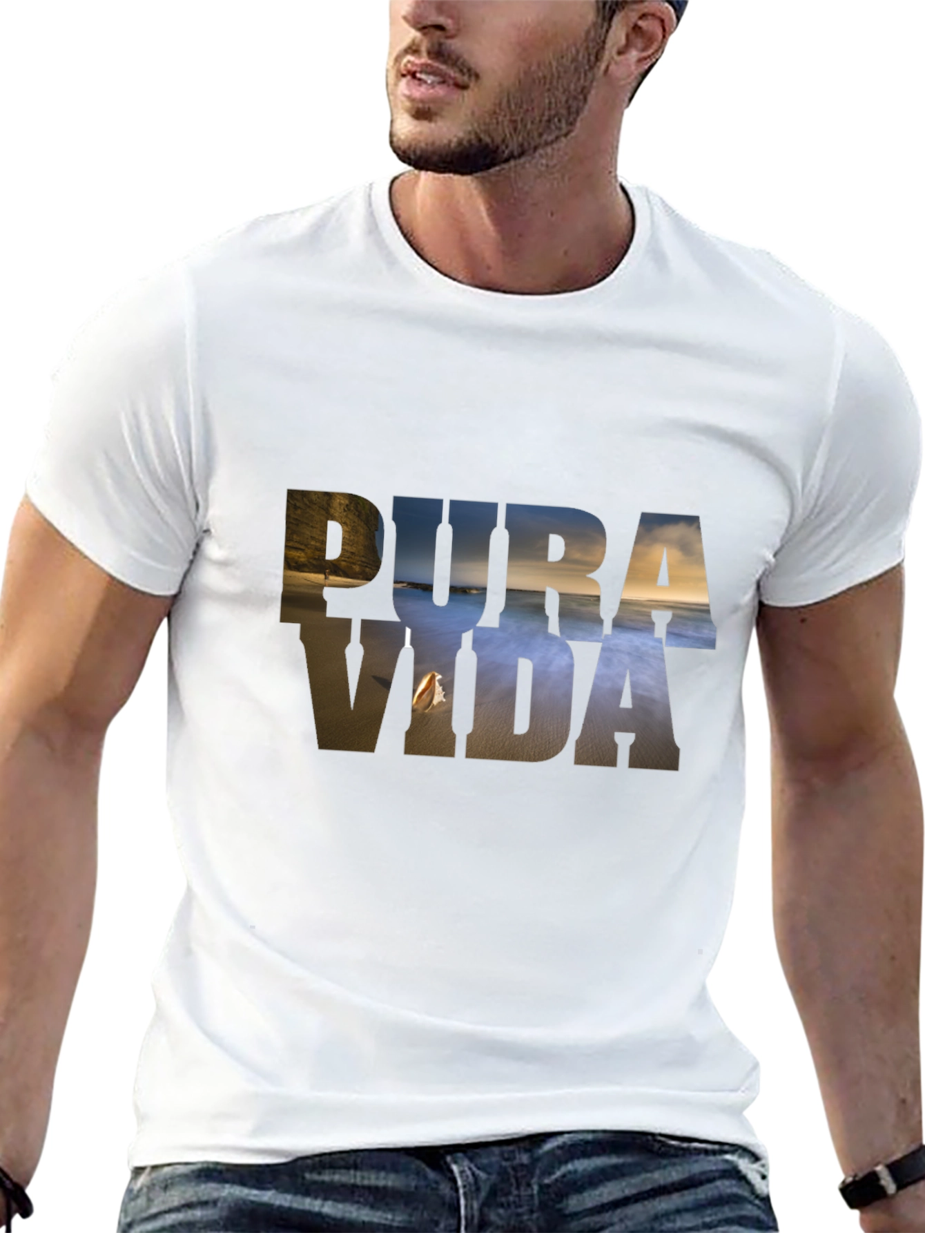 Pura Vida Graphic T-Shirt - Beach Vibes