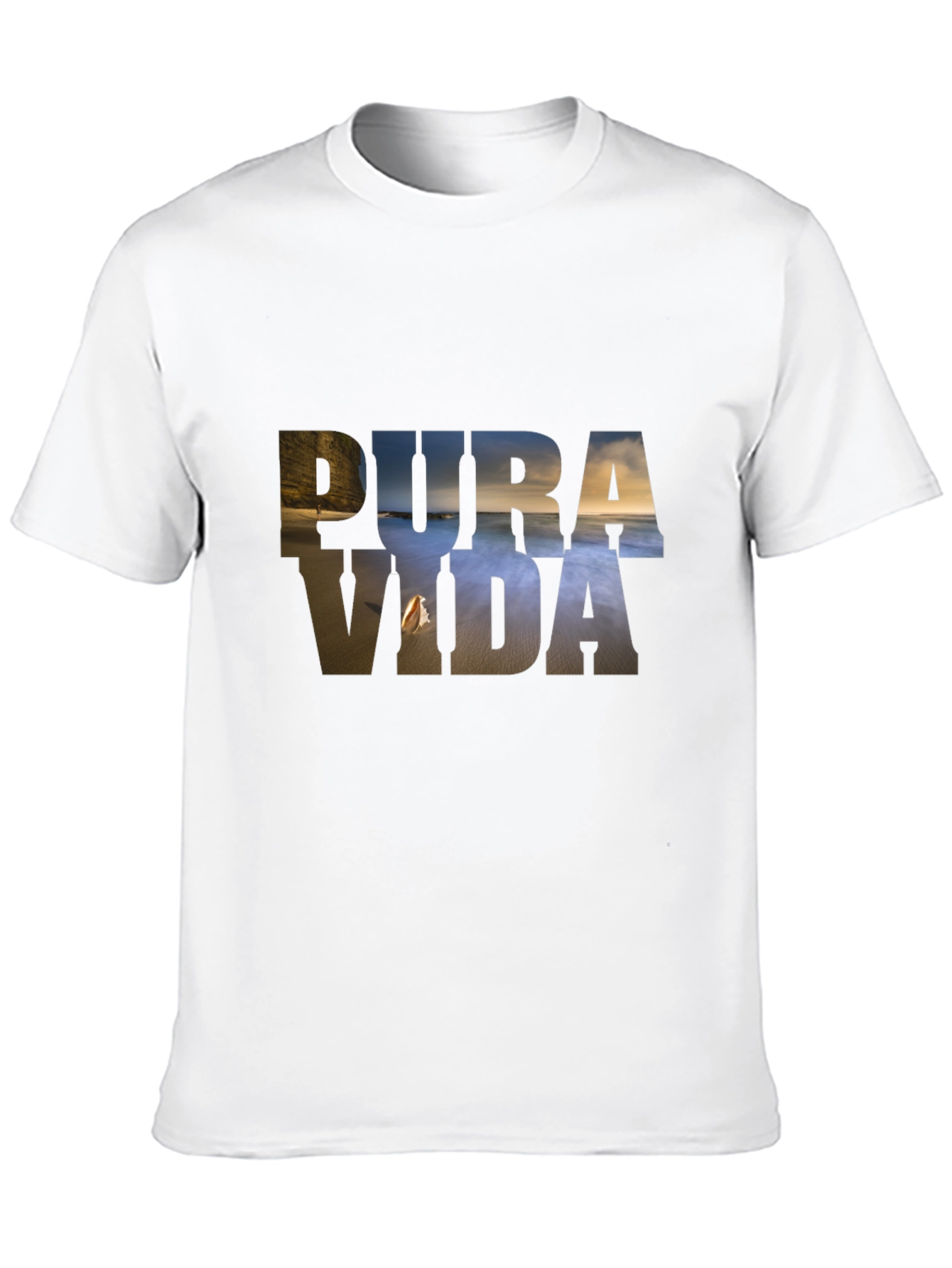 Pura Vida Graphic T-Shirt - Beach Vibes