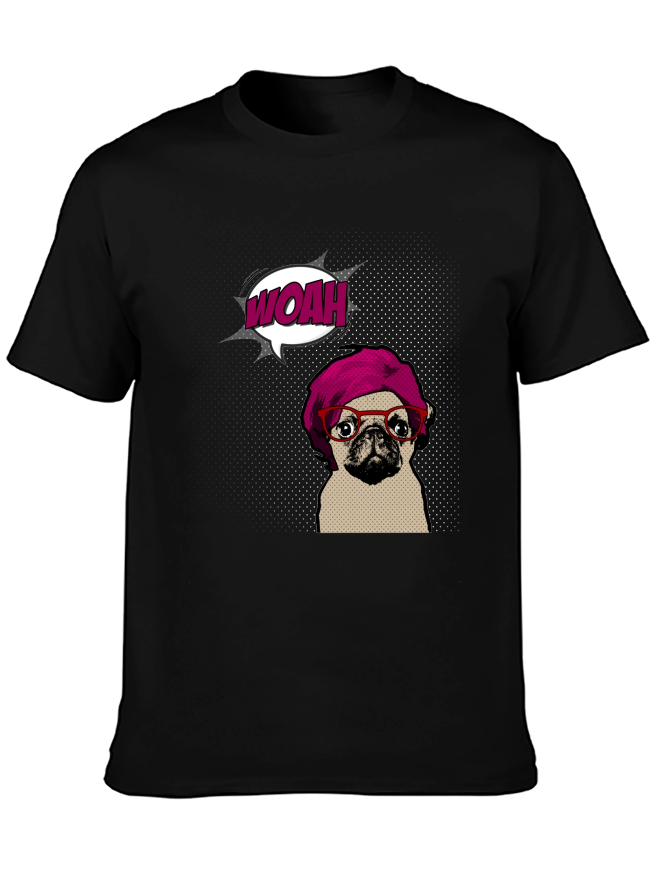 Woah Pug T-Shirt