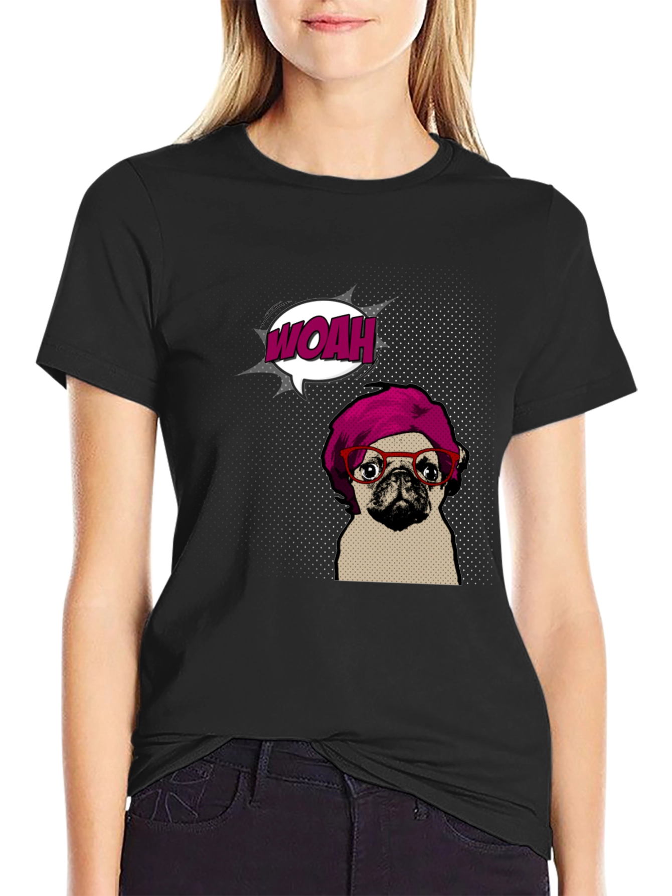 Woah Pug T-Shirt
