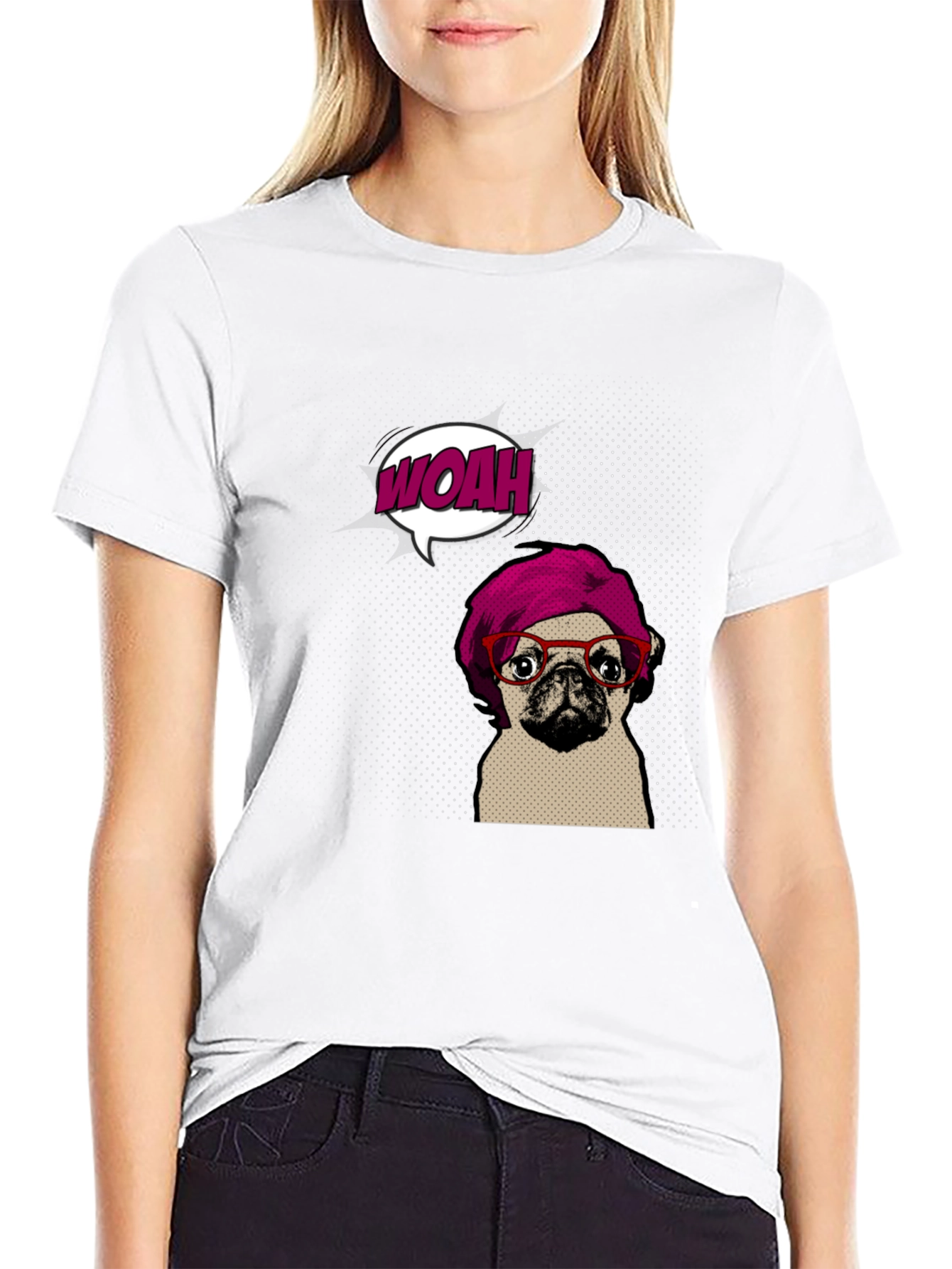 Woah Pug T-Shirt