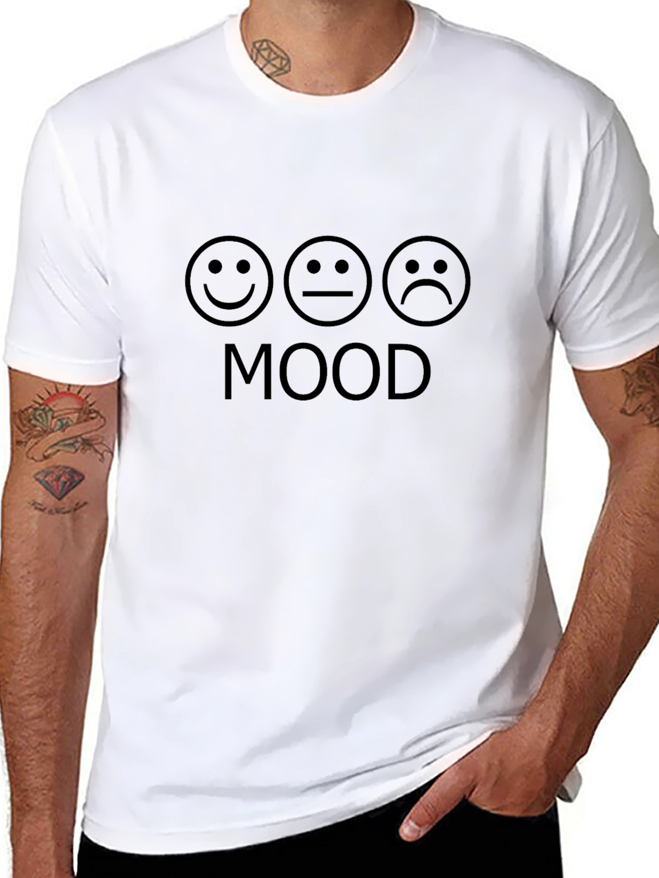 Mood Graphic Tee - Express Yourself!