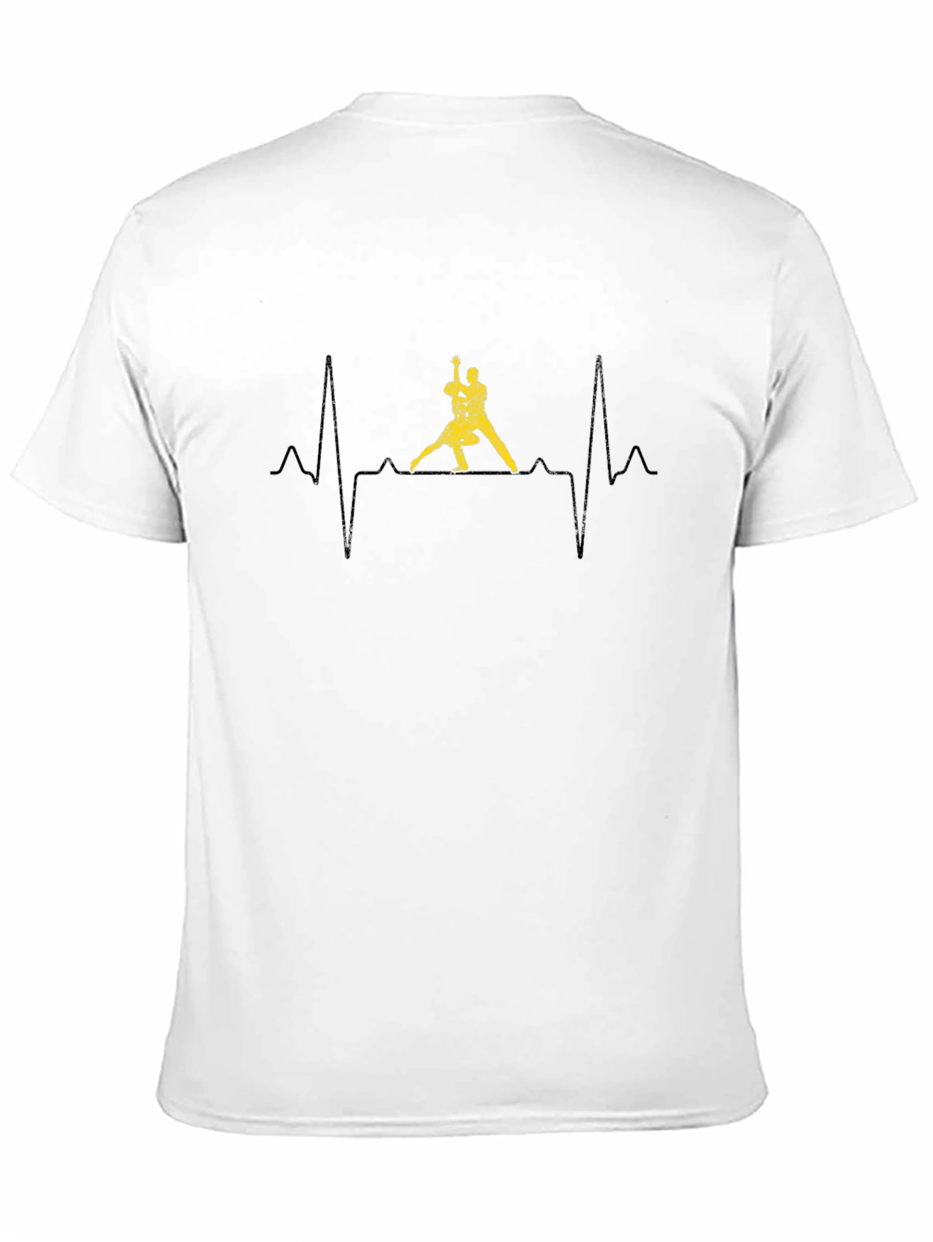 Dancing Heartbeat Graphic T-Shirt - Rhythm & Style