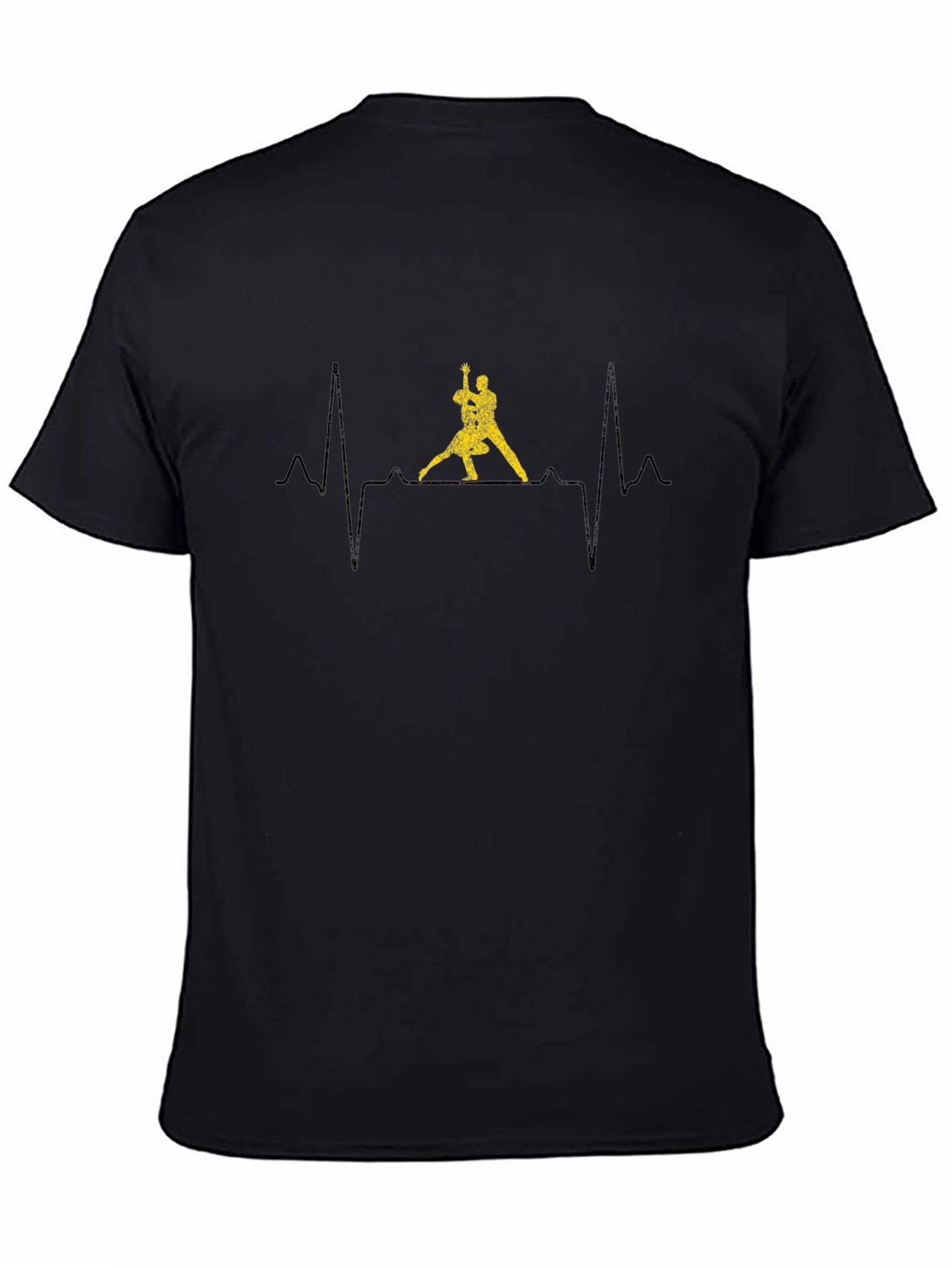 Dancing Heartbeat Graphic T-Shirt - Rhythm & Style