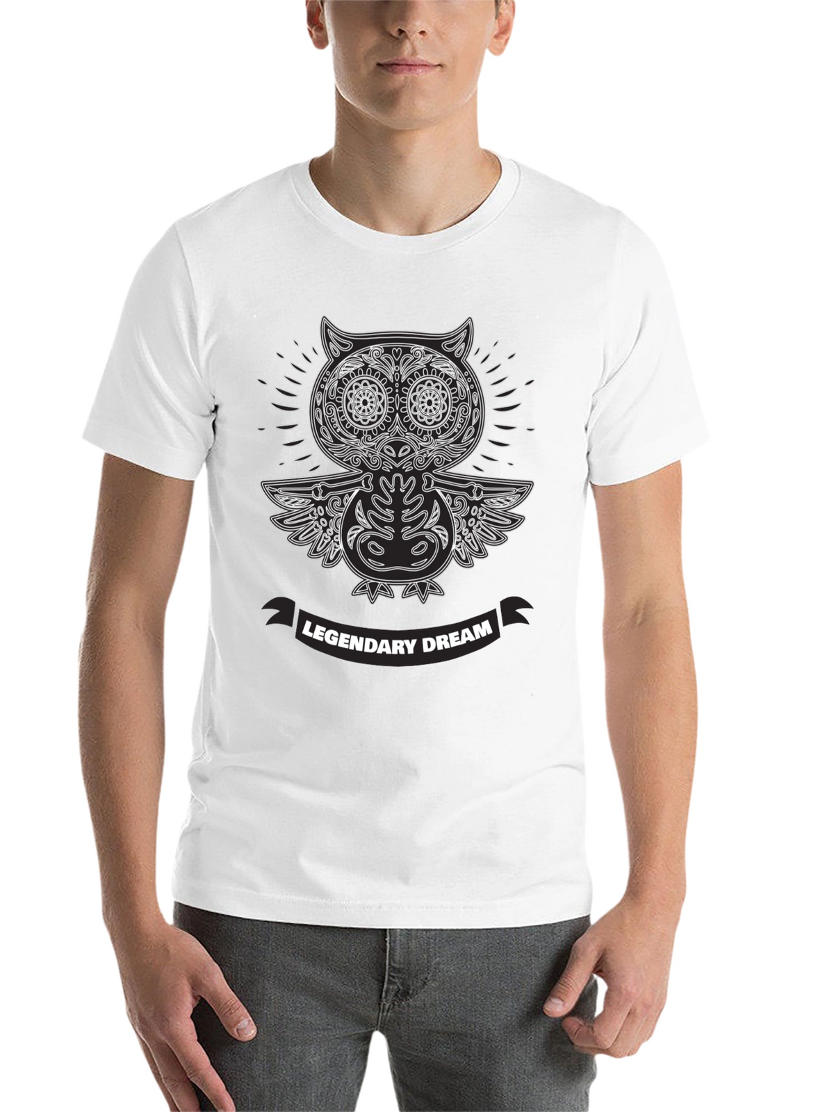 Legendary Dream Owl T-Shirt - Black
