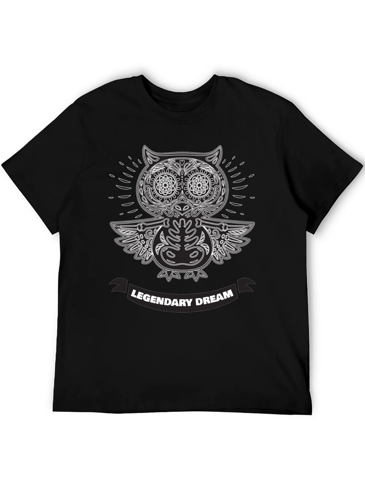 Legendary Dream Owl T-Shirt - Black