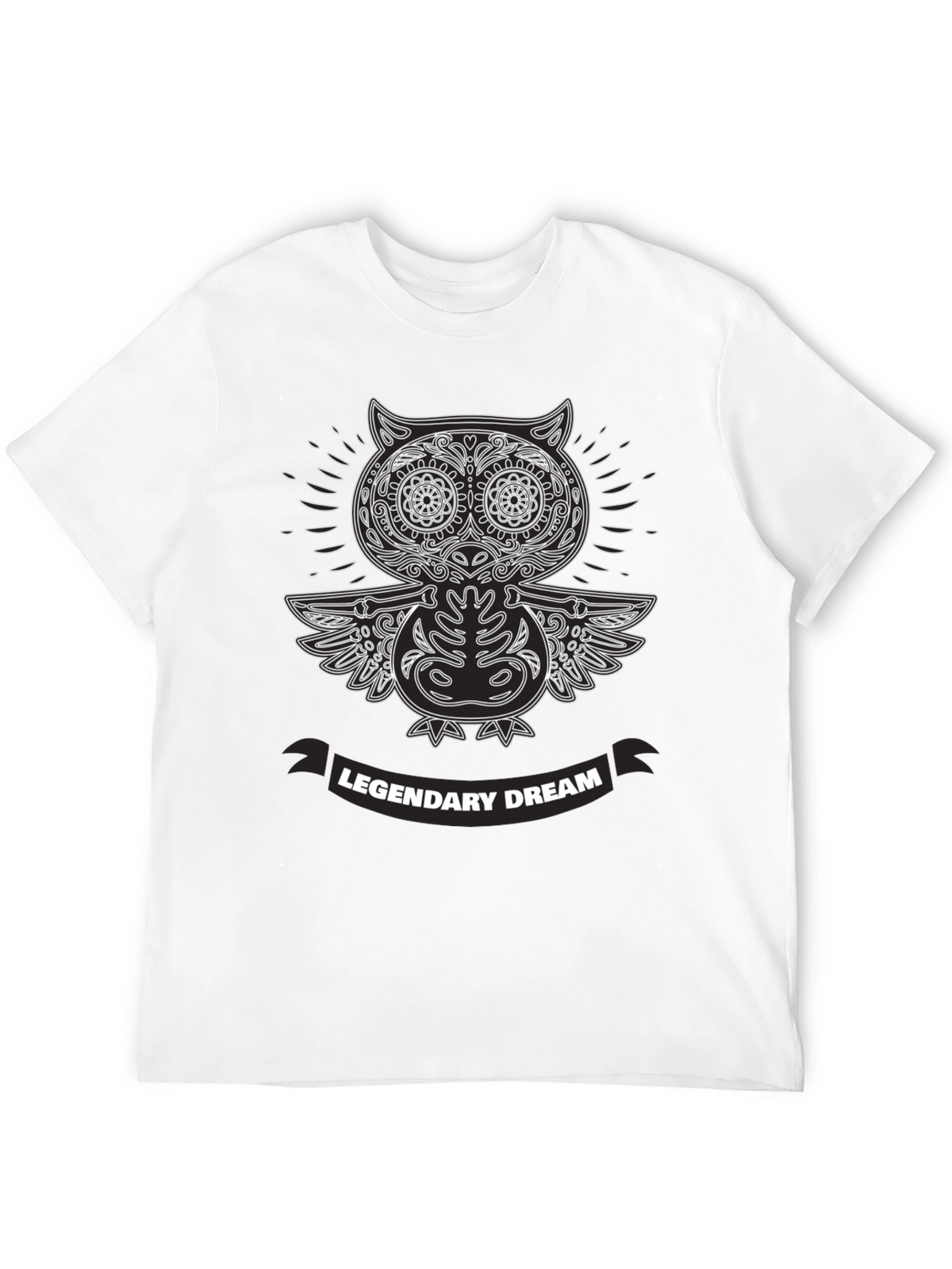 Legendary Dream Owl T-Shirt - Black