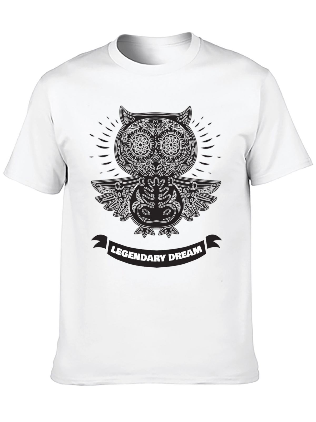 Legendary Dream Owl T-Shirt - Black