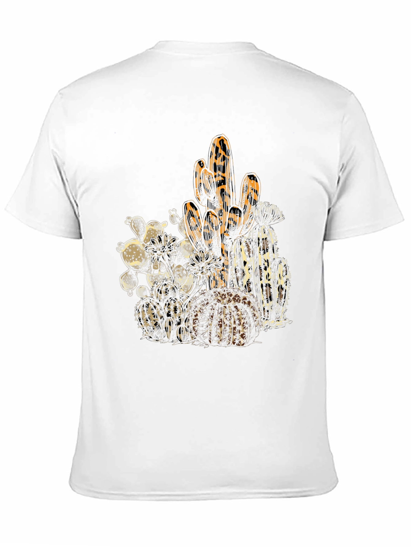 Cactus Graphic Tee - Trendy Desert Style Shirt