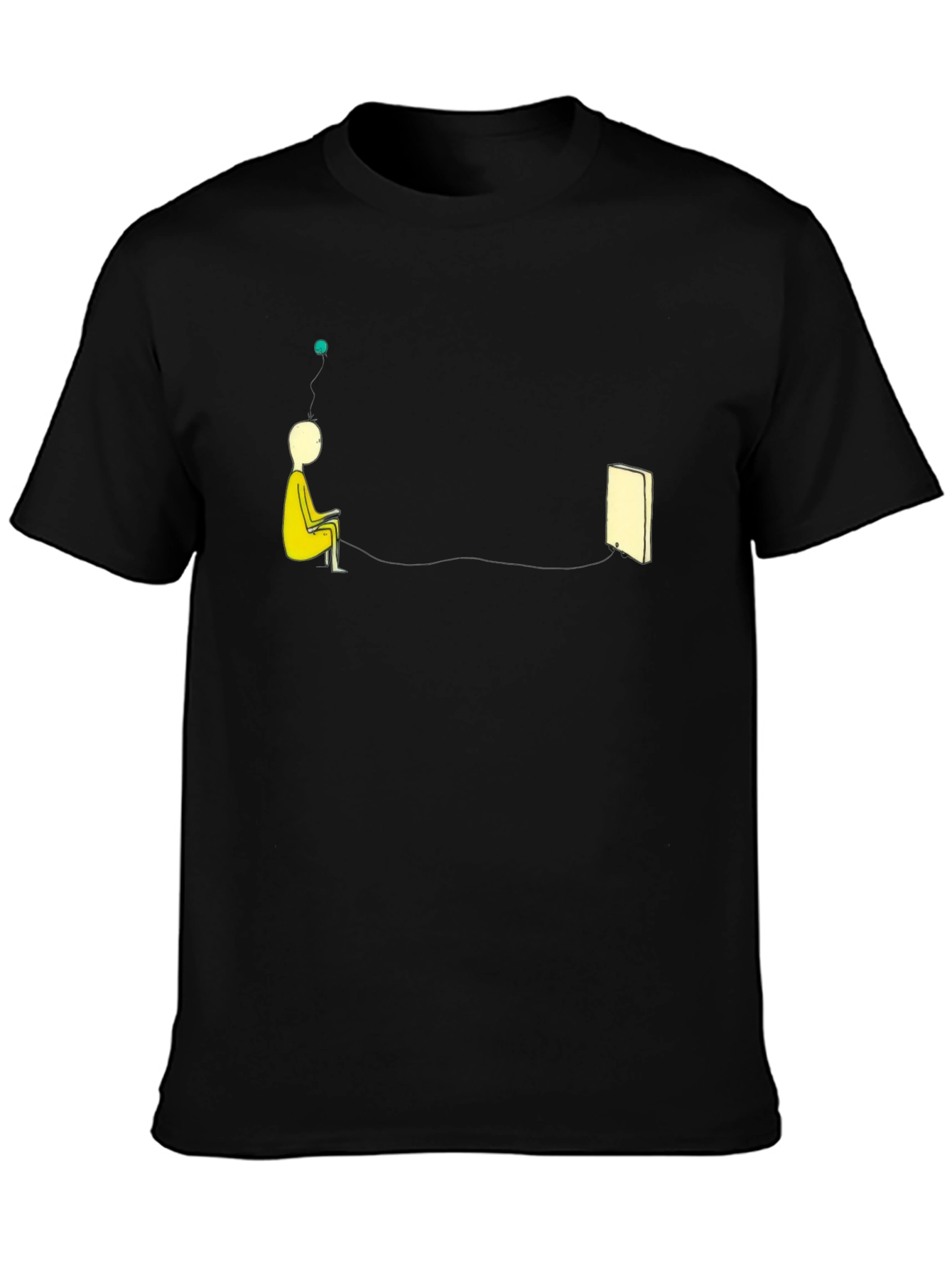 Artistic Graphic Print T-Shirt