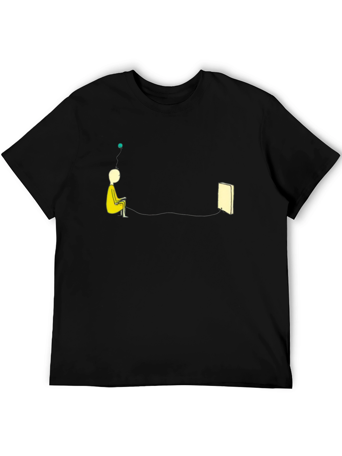 Artistic Graphic Print T-Shirt