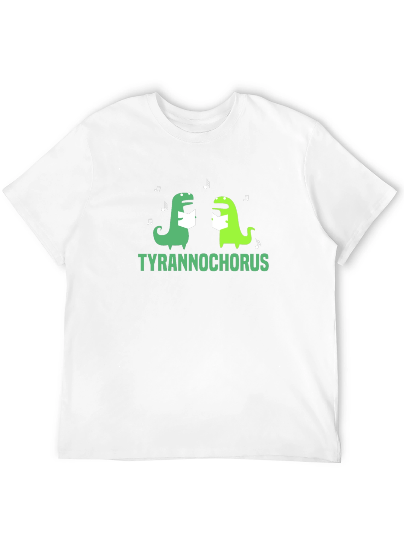 Tyrannochorus T-Shirt - Funny Dino Singing Tee