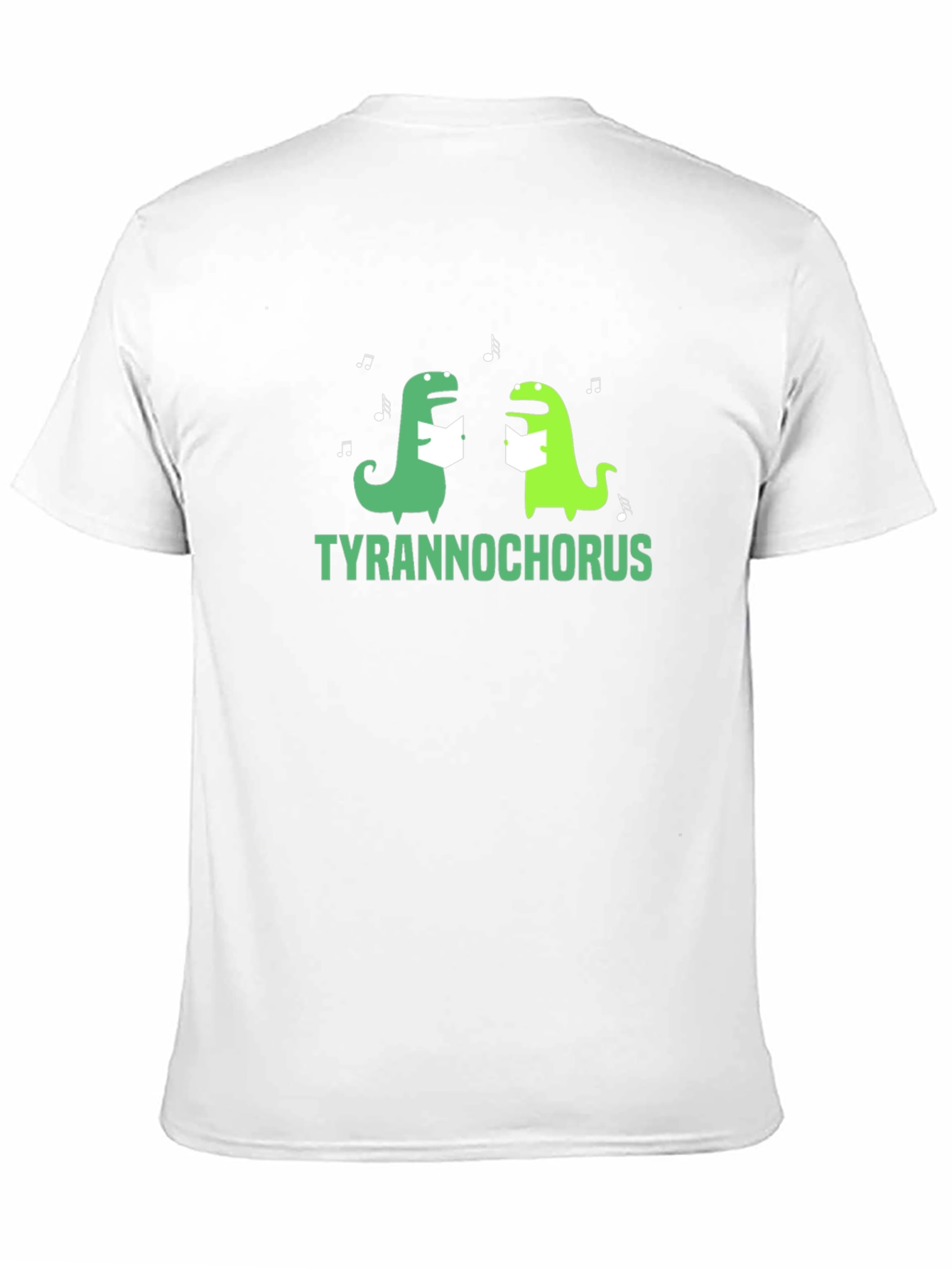 Tyrannochorus T-Shirt - Funny Dino Singing Tee