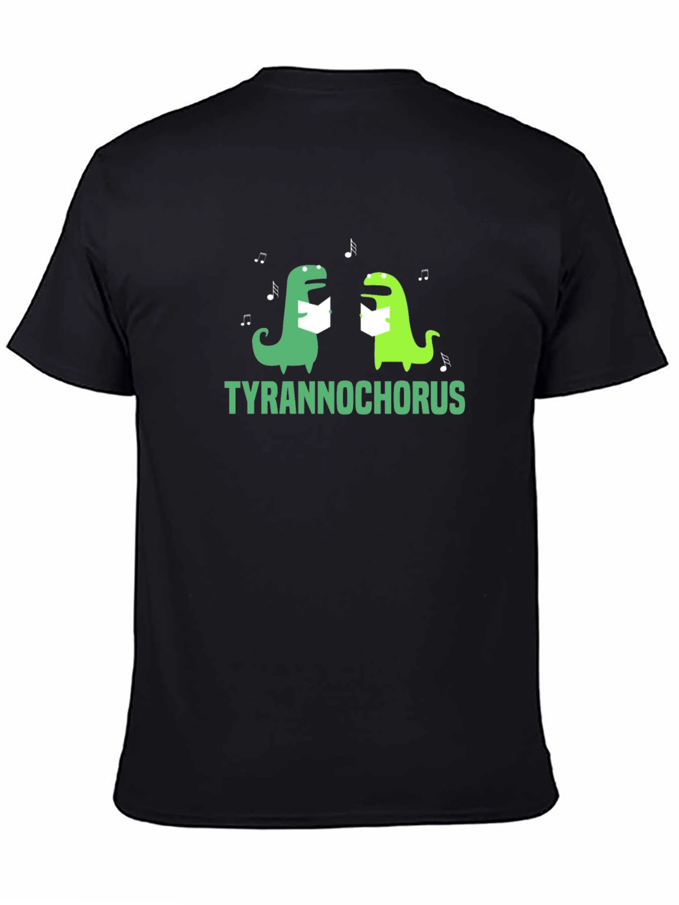 Tyrannochorus T-Shirt - Funny Dino Singing Tee