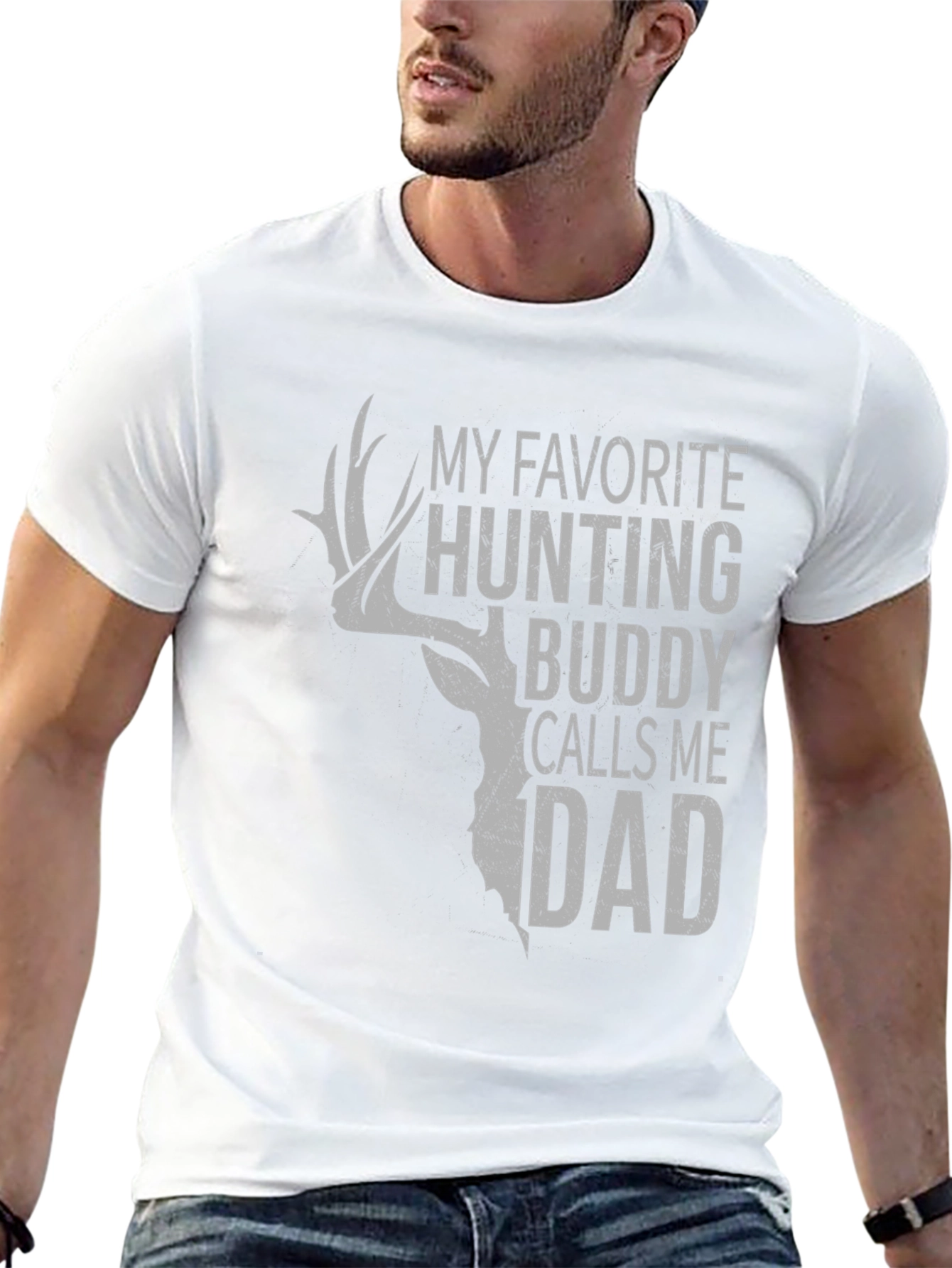 My Favorite Hunting Buddy Calls Me Dad T-Shirt